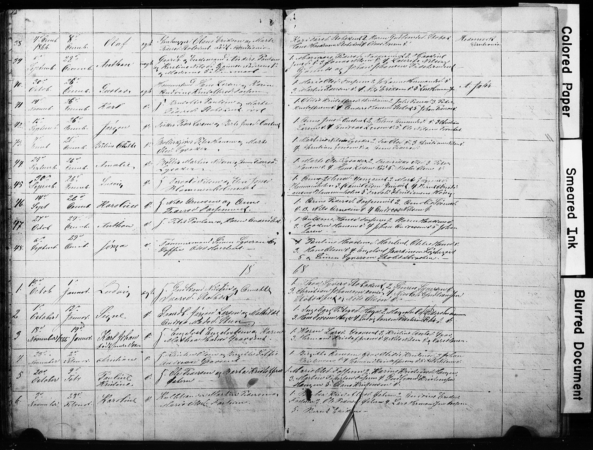 Asker prestekontor Kirkebøker, AV/SAO-A-10256a/G/Gc/L0001: Parish register (copy) no. III 1, 1854-1873