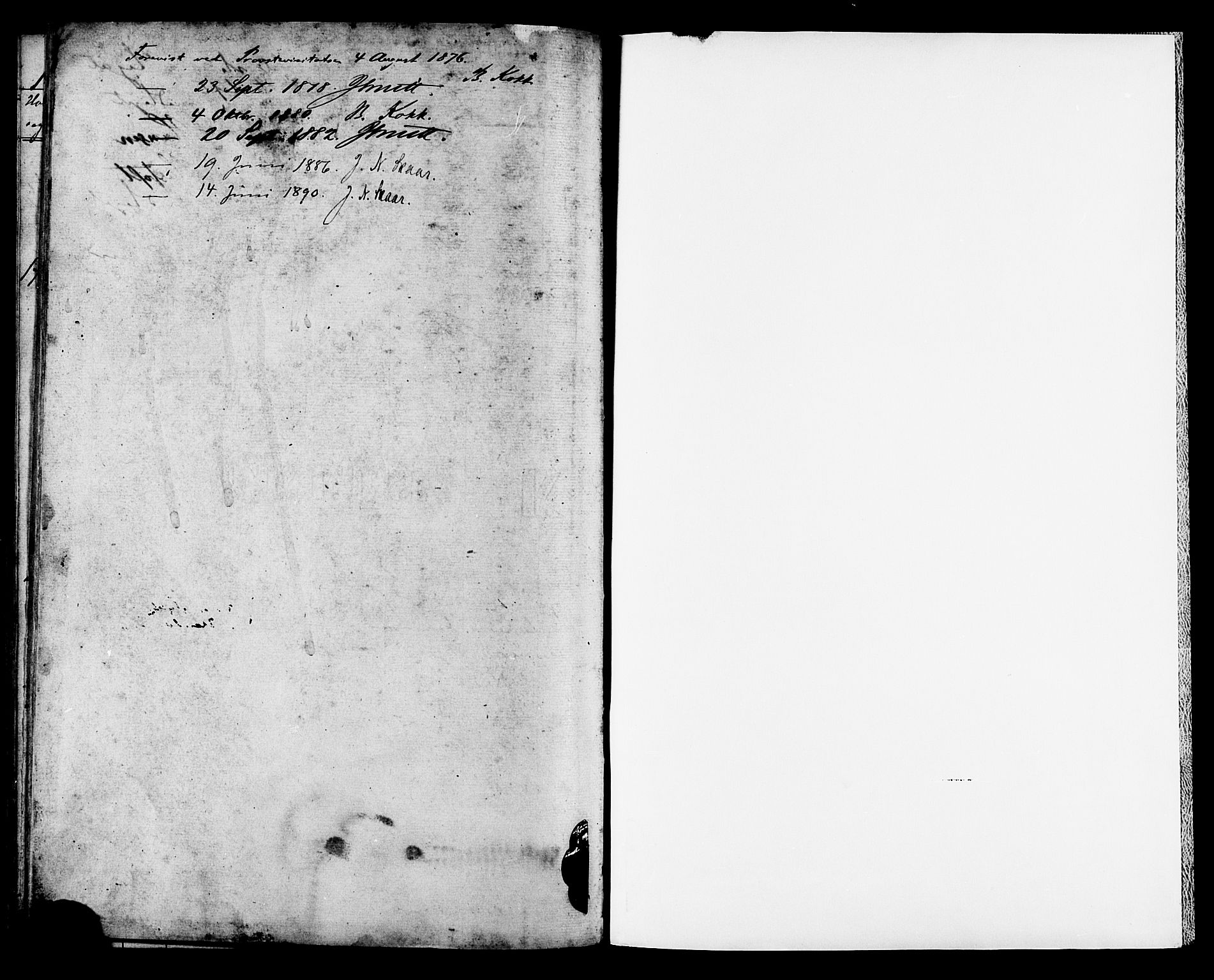 Ministerialprotokoller, klokkerbøker og fødselsregistre - Nordland, AV/SAT-A-1459/857/L0821: Parish register (official) no. 857A01, 1875-1889