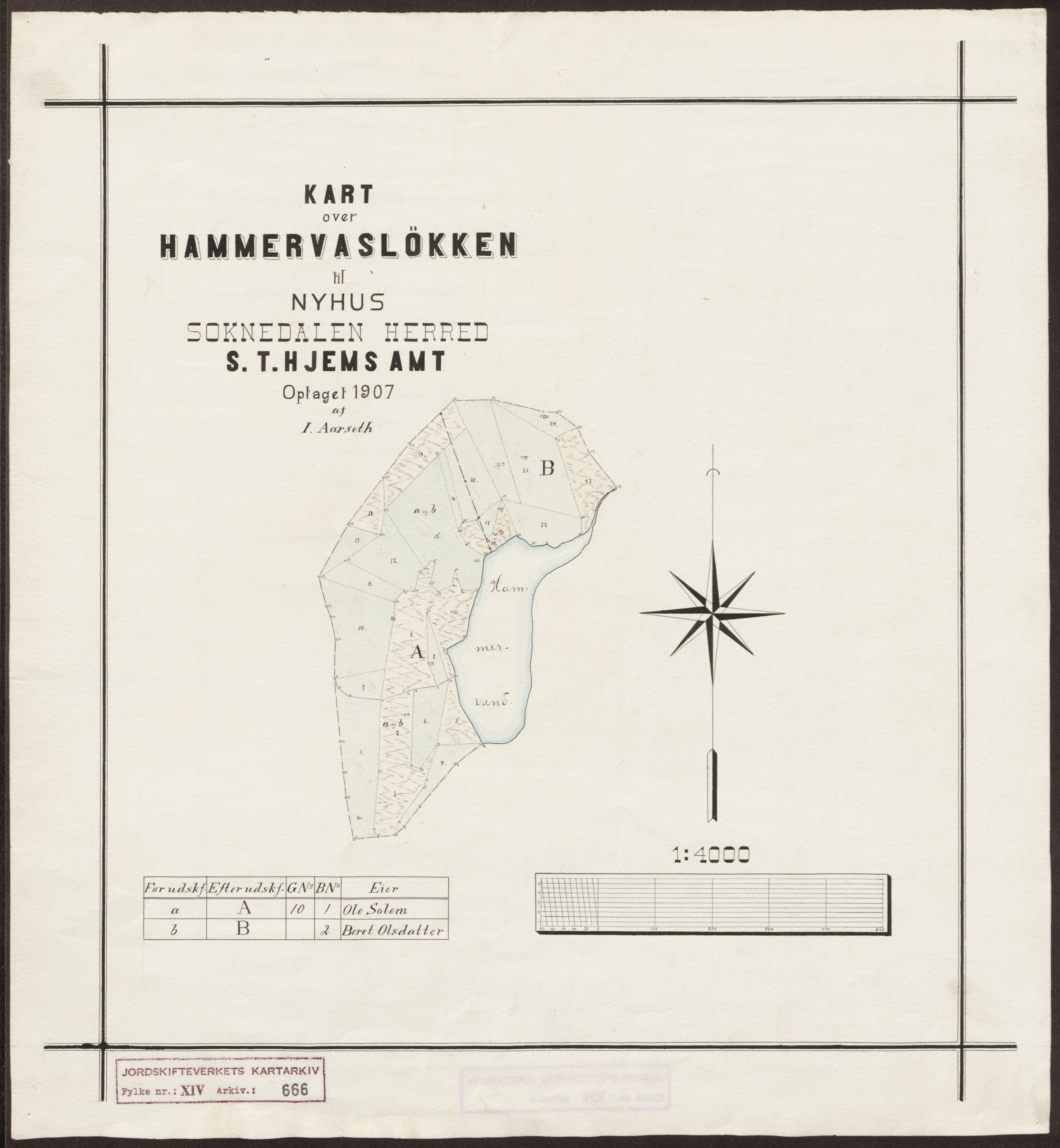 Jordskifteverkets kartarkiv, RA/S-3929/T, 1859-1988, p. 953