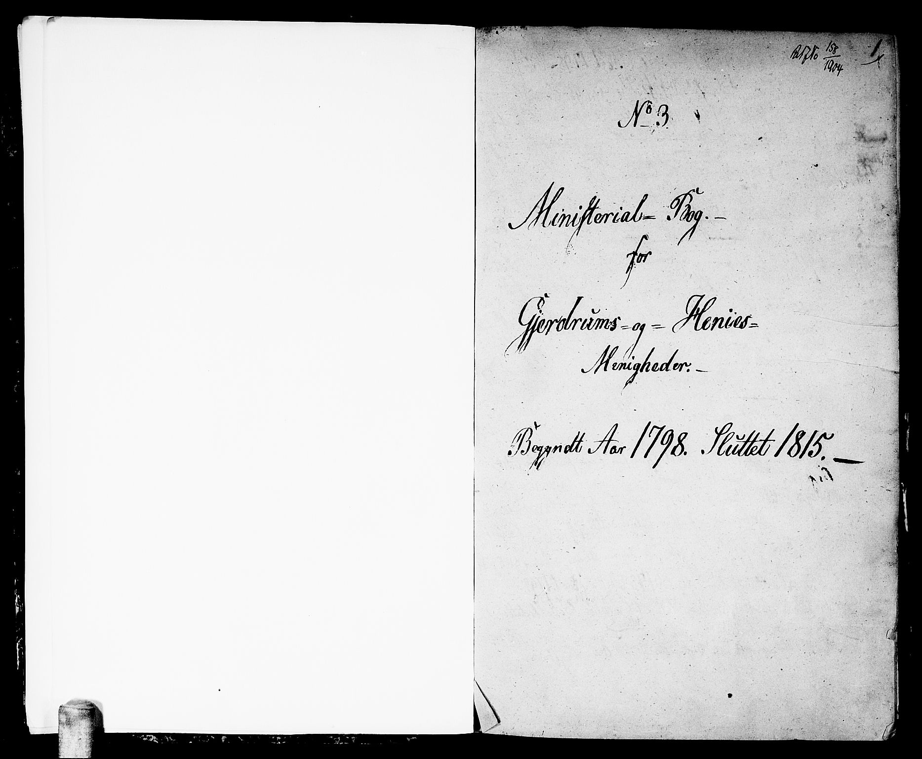 Gjerdrum prestekontor Kirkebøker, SAO/A-10412b/F/Fa/L0003: Parish register (official) no. I 3, 1798-1815