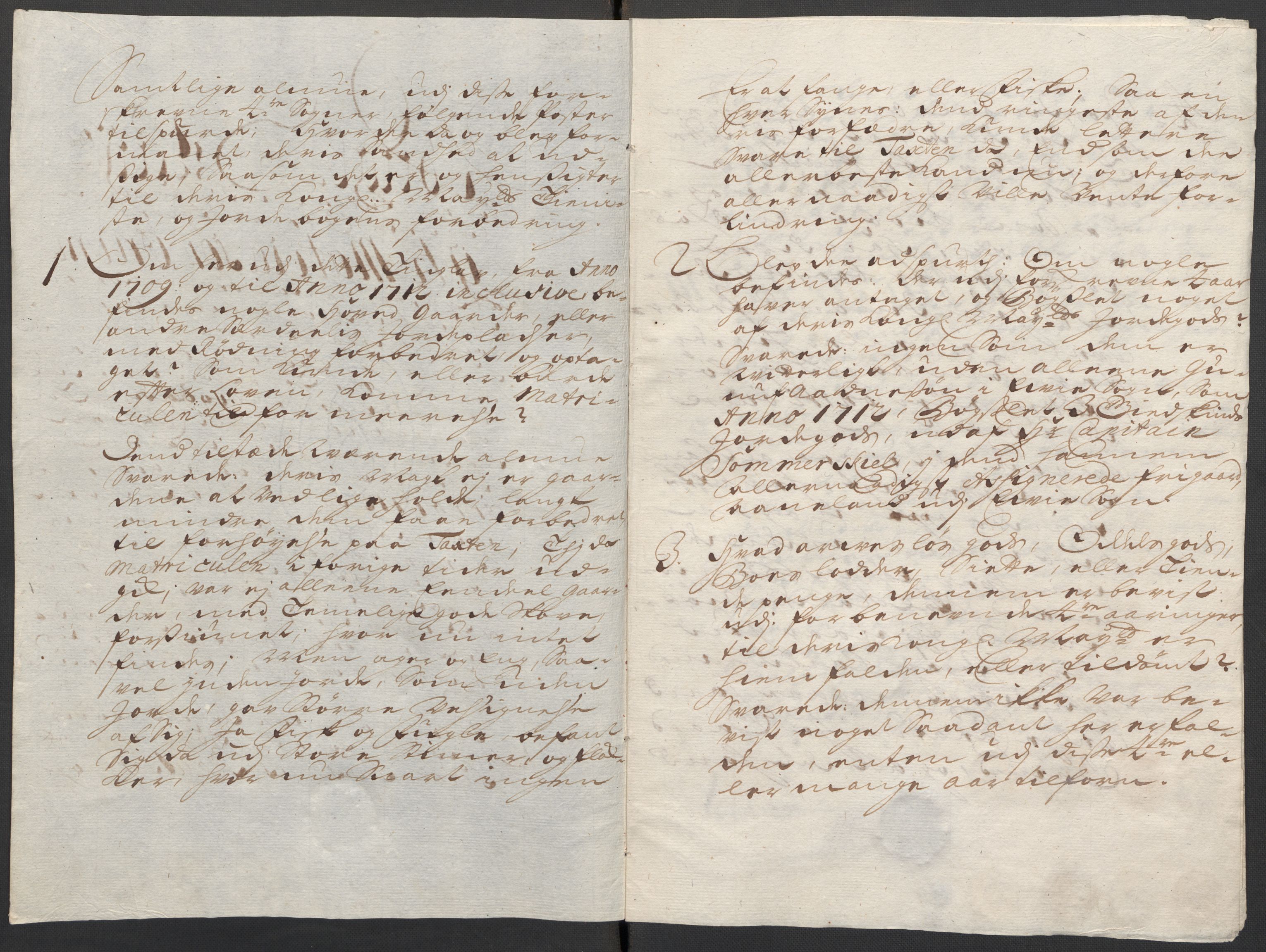 Rentekammeret inntil 1814, Reviderte regnskaper, Fogderegnskap, AV/RA-EA-4092/R40/L2449: Fogderegnskap Råbyggelag, 1709-1711, p. 235