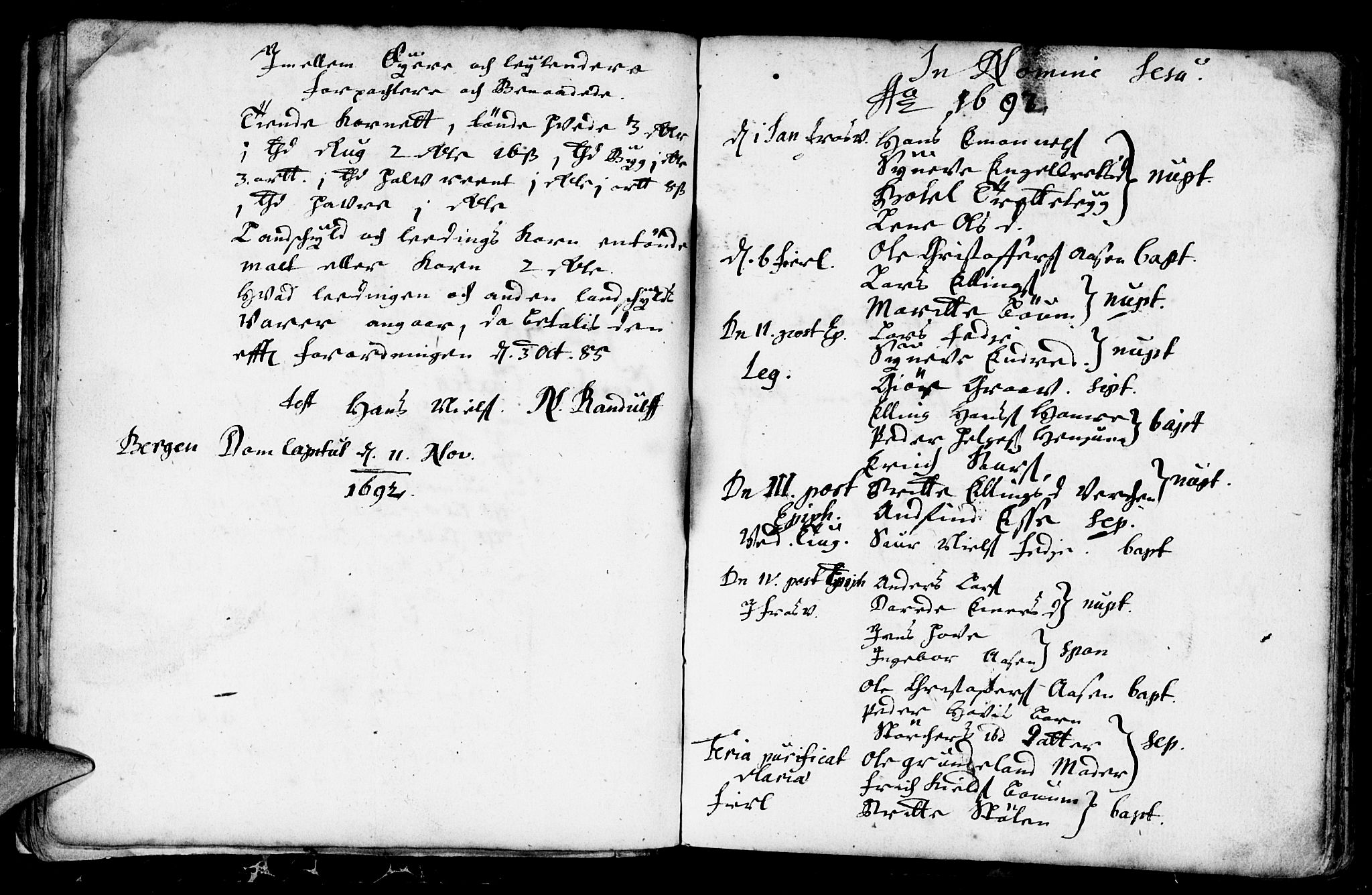 Leikanger sokneprestembete, SAB/A-81001: Parish register (official) no. A 1, 1690-1734, p. 13