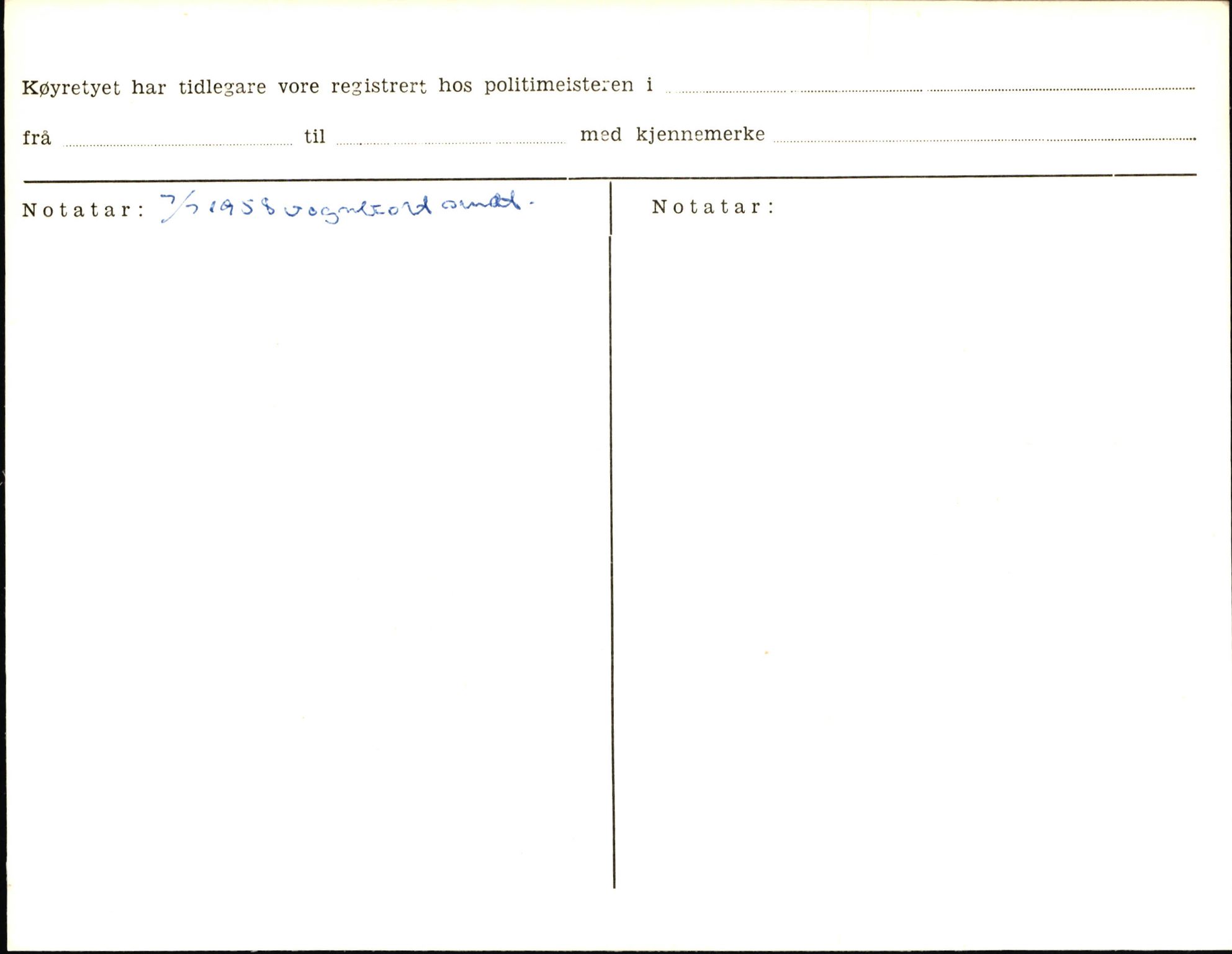 Statens vegvesen, Sogn og Fjordane vegkontor, AV/SAB-A-5301/4/F/L0005: Registerkort utmeldte Fjordane S7900-8299, 1930-1961, p. 57