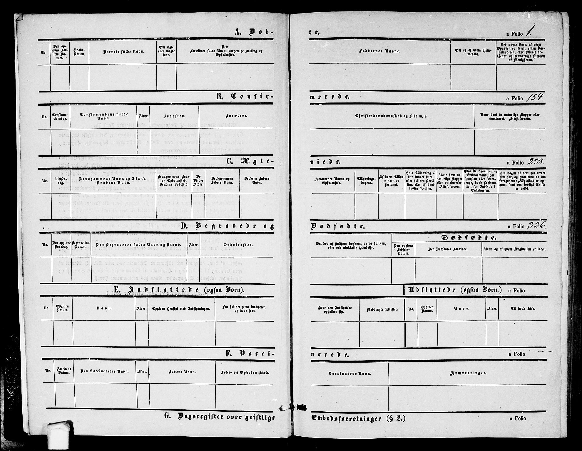 Moss prestekontor Kirkebøker, AV/SAO-A-2003/G/Ga/L0002: Parish register (copy) no. I 2, 1852-1871