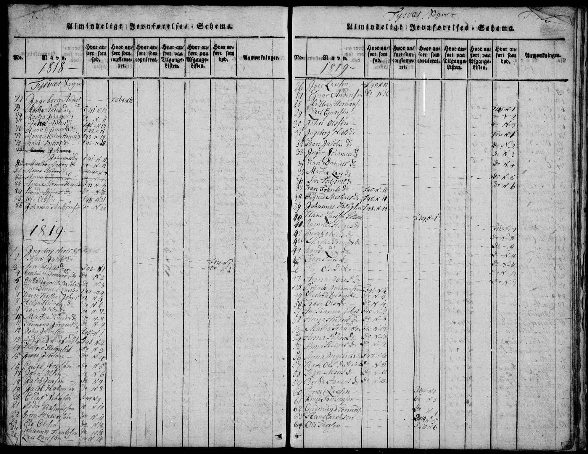 Skjold sokneprestkontor, AV/SAST-A-101847/H/Ha/Hab/L0002: Parish register (copy) no. B 2 /1, 1815-1830, p. 358