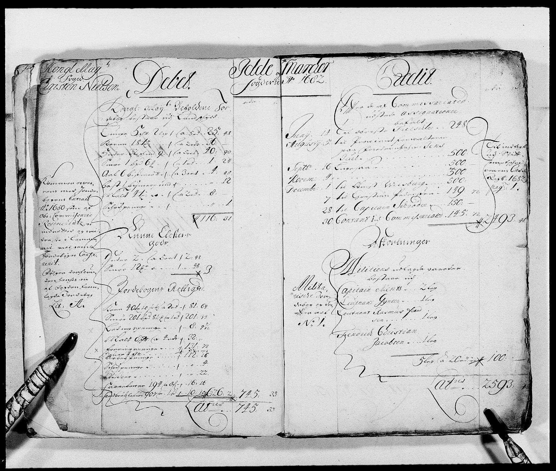 Rentekammeret inntil 1814, Reviderte regnskaper, Fogderegnskap, AV/RA-EA-4092/R01/L0009: Fogderegnskap Idd og Marker, 1689, p. 91