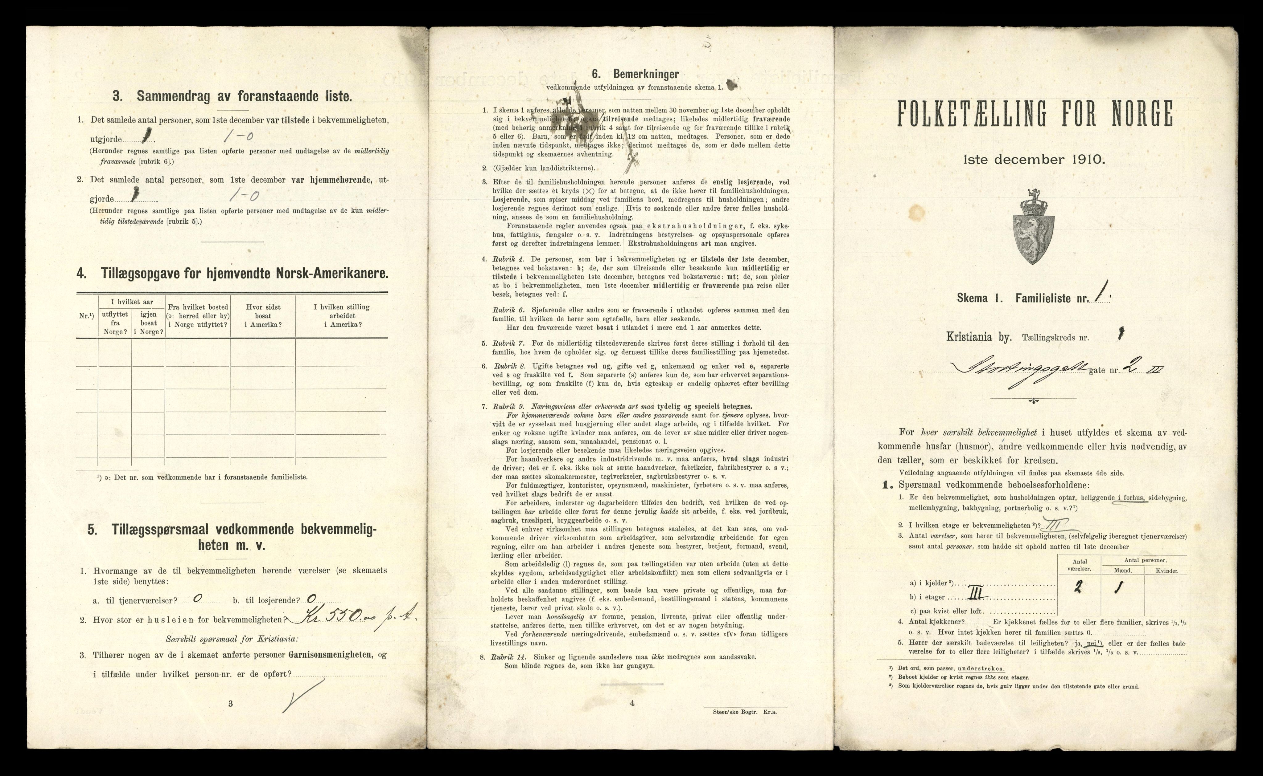RA, 1910 census for Kristiania, 1910, p. 98891