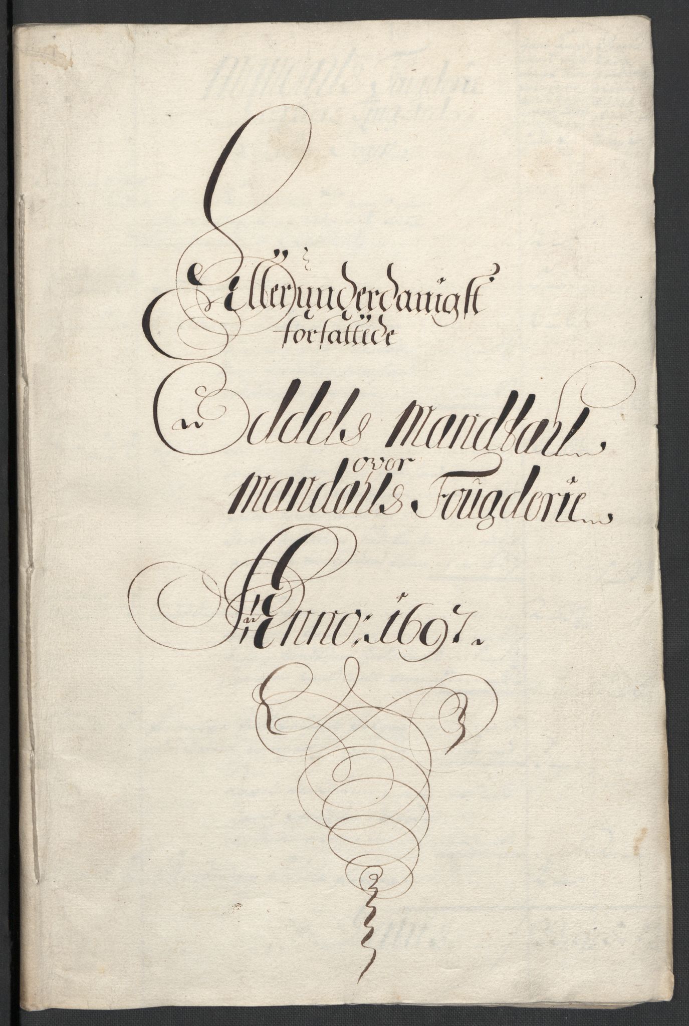 Rentekammeret inntil 1814, Reviderte regnskaper, Fogderegnskap, AV/RA-EA-4092/R43/L2546: Fogderegnskap Lista og Mandal, 1696-1697, p. 265