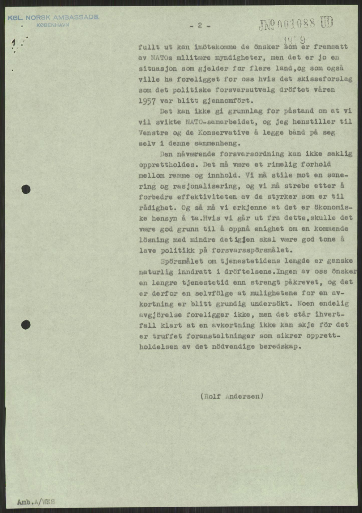 Utenriksdepartementet, RA/S-2259, 1951-1959, p. 175