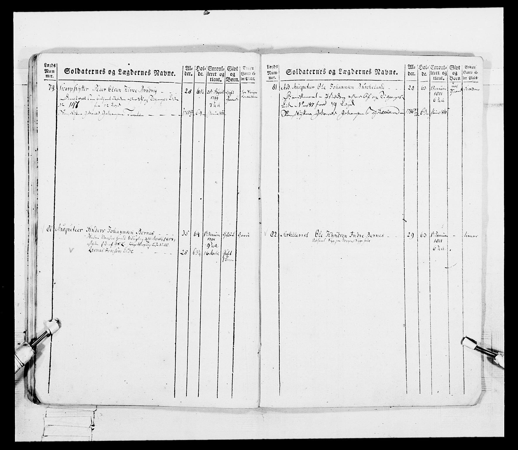 Generalitets- og kommissariatskollegiet, Det kongelige norske kommissariatskollegium, AV/RA-EA-5420/E/Eh/L0097: Bergenhusiske nasjonale infanteriregiment, 1803-1807, p. 210