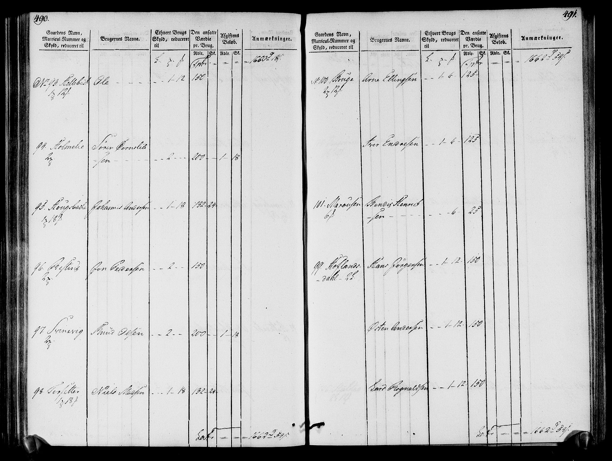 Rentekammeret inntil 1814, Realistisk ordnet avdeling, AV/RA-EA-4070/N/Ne/Nea/L0121: Sunn- og Nordfjord fogderi. Oppebørselsregister, 1803-1804, p. 249