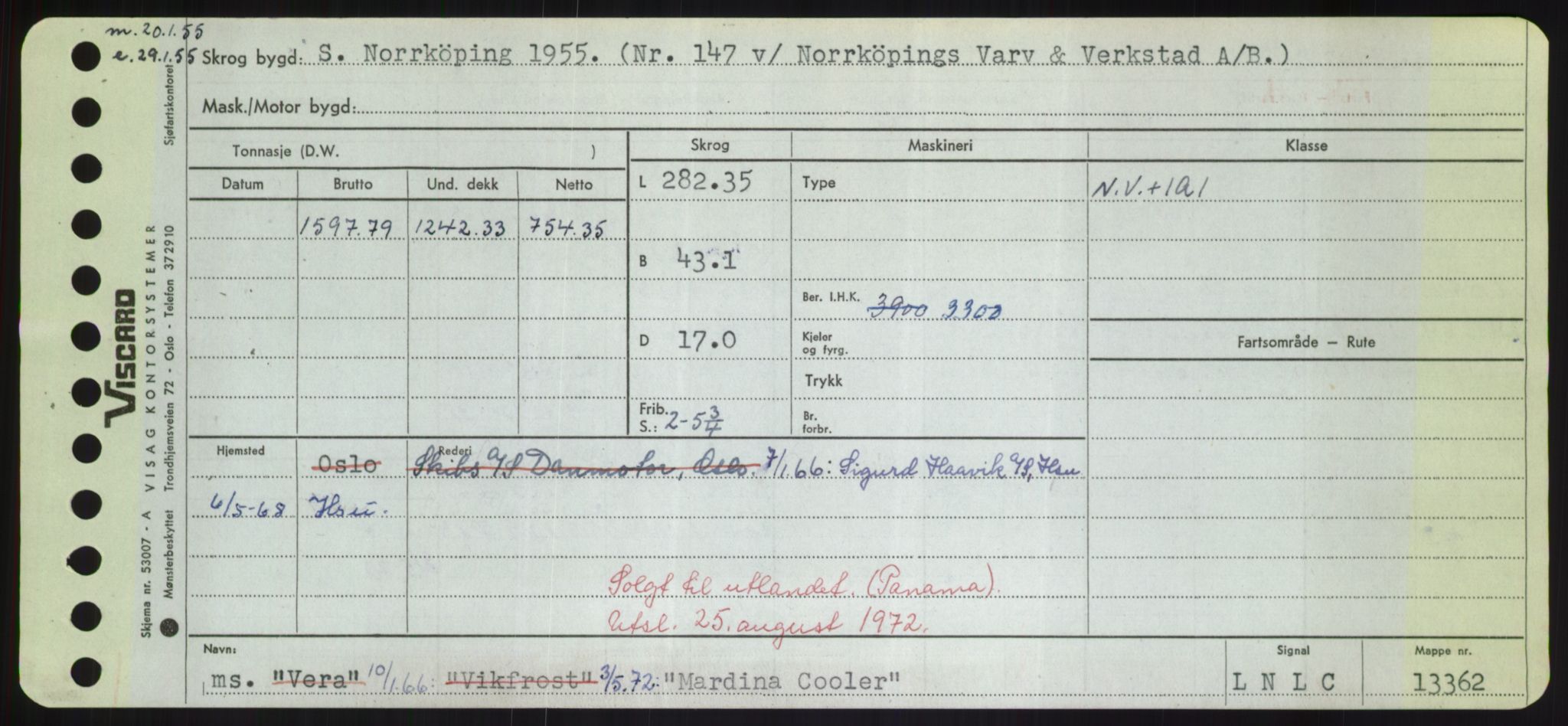 Sjøfartsdirektoratet med forløpere, Skipsmålingen, AV/RA-S-1627/H/Hd/L0024: Fartøy, M-Mim, p. 195