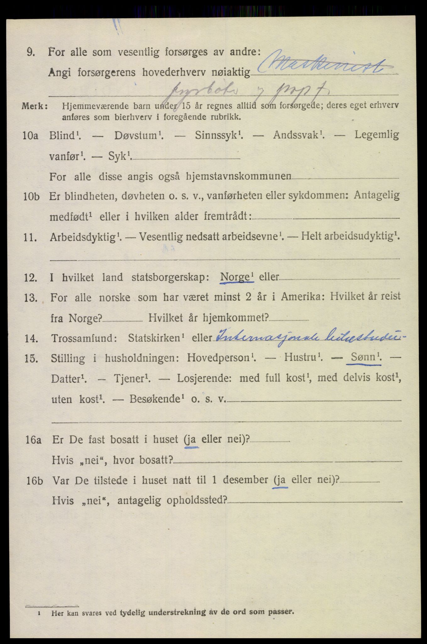 SAKO, 1920 census for Gjerpen, 1920, p. 17843