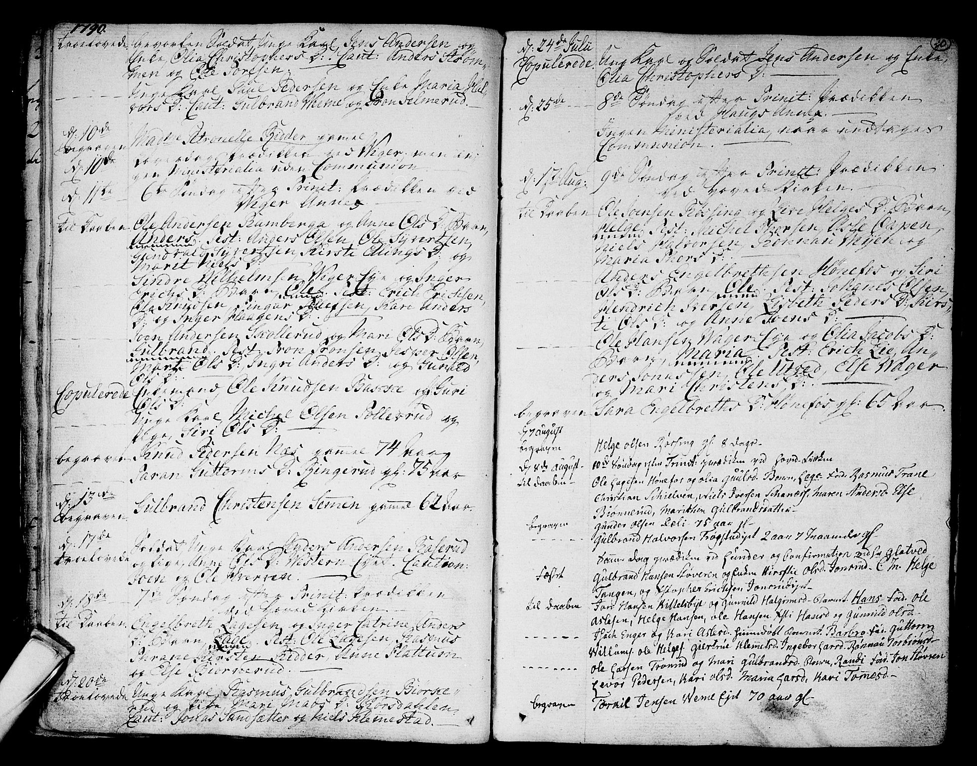 Norderhov kirkebøker, SAKO/A-237/F/Fa/L0006: Parish register (official) no. 6, 1789-1811, p. 20