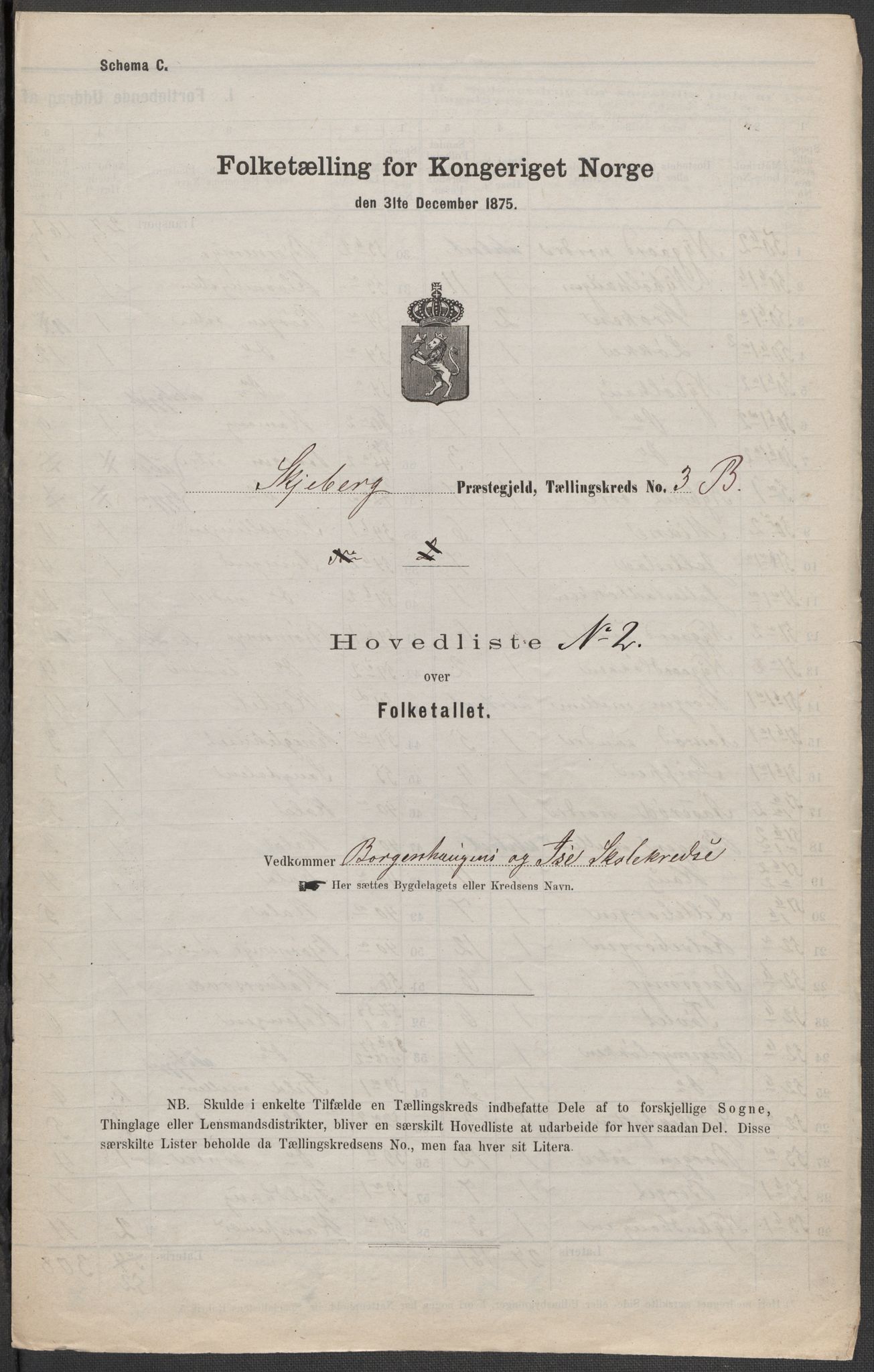 RA, 1875 census for 0115P Skjeberg, 1875, p. 10
