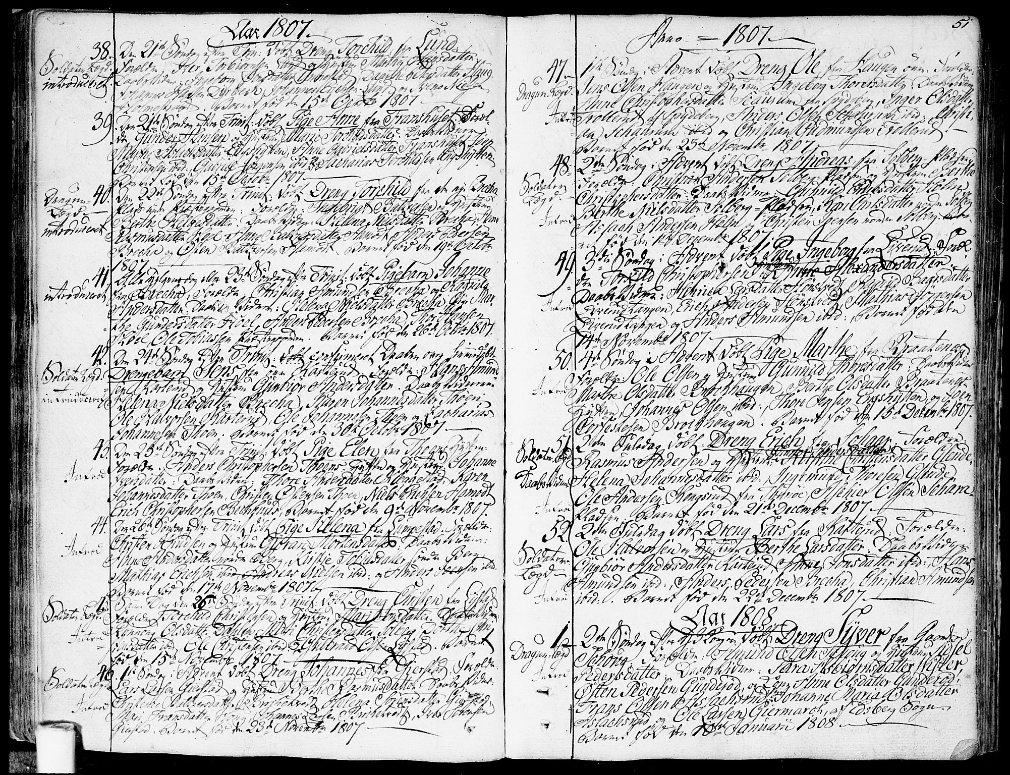 Skiptvet prestekontor Kirkebøker, AV/SAO-A-20009/F/Fa/L0004: Parish register (official) no. 4, 1794-1814, p. 51