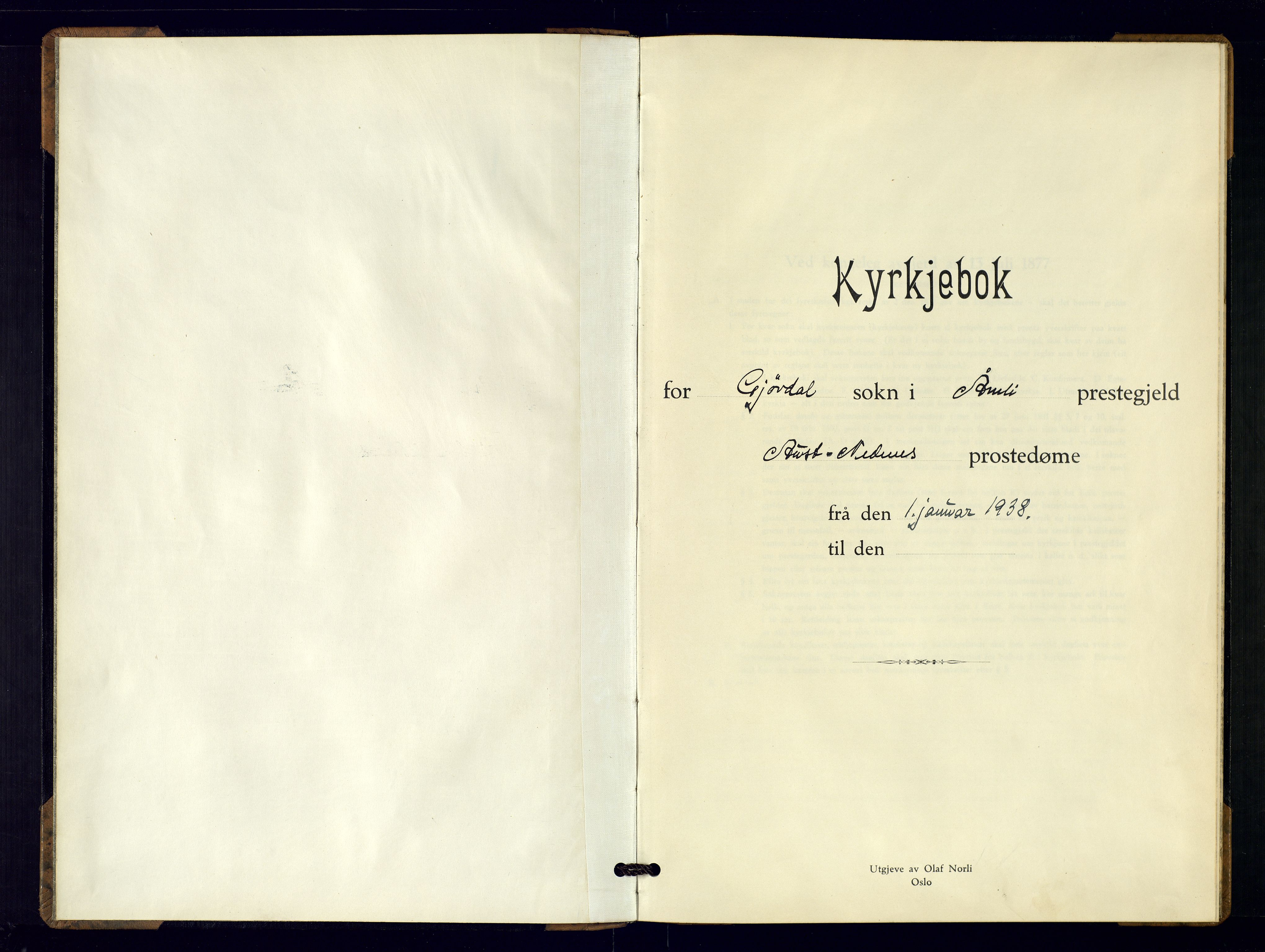 Åmli sokneprestkontor, AV/SAK-1111-0050/F/Fb/Fba/L0004: Parish register (copy) no. B-4, 1938-1974