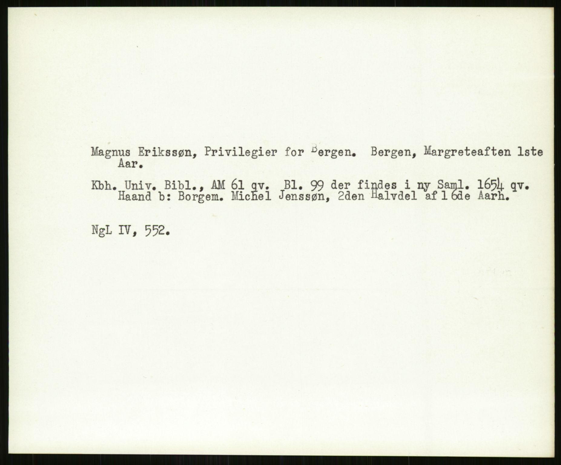 Norsk Historisk Kjeldeskrift-Institutt (NHKI), AV/RA-S-6117/G/Gc/L0029: Tematisk register til Gustav Storms håndskriftbeskrivelser i NgL bd. IV, 1315-1377, p. 245