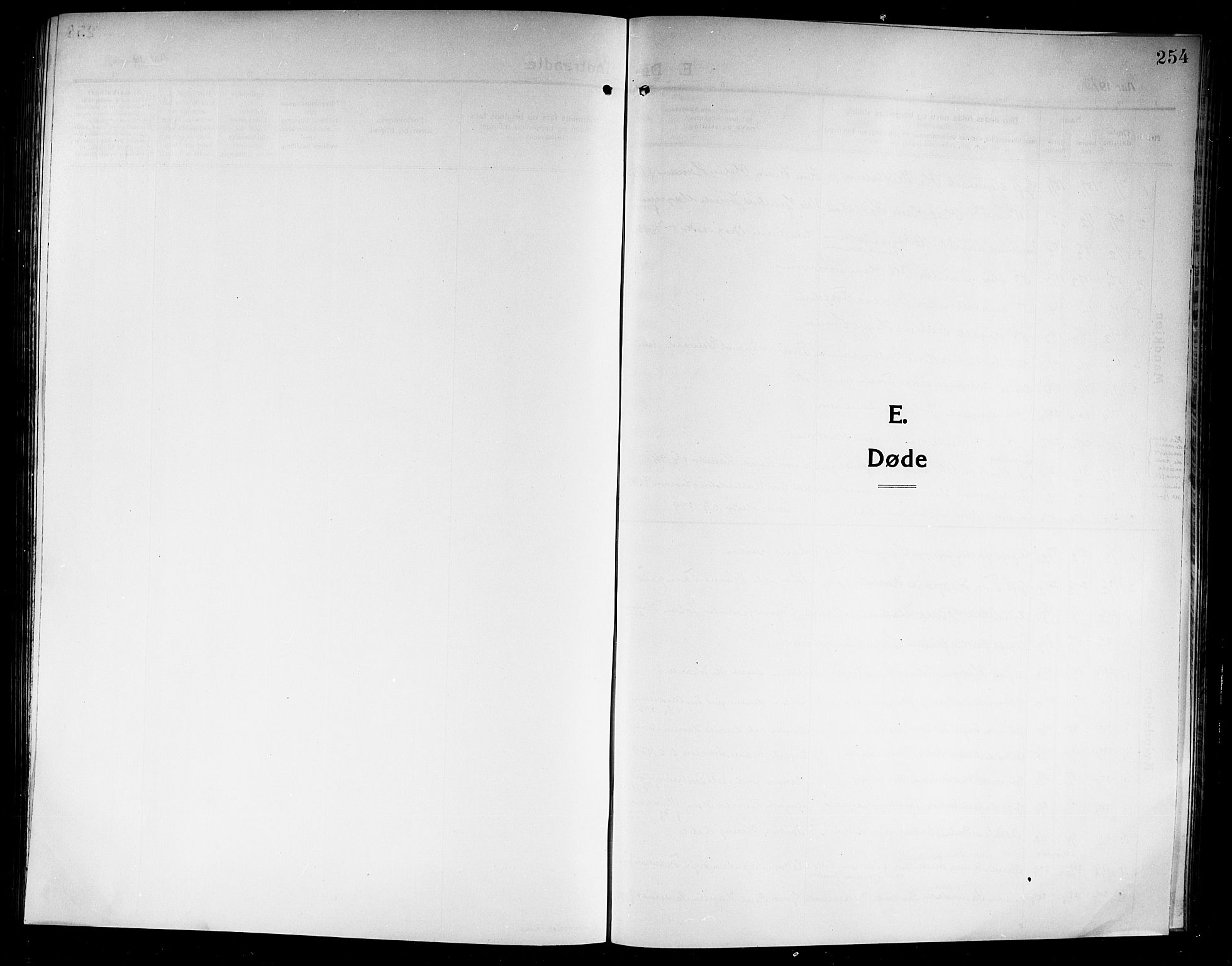 Norderhov kirkebøker, SAKO/A-237/G/Ga/L0009: Parish register (copy) no. I 9, 1913-1920, p. 254