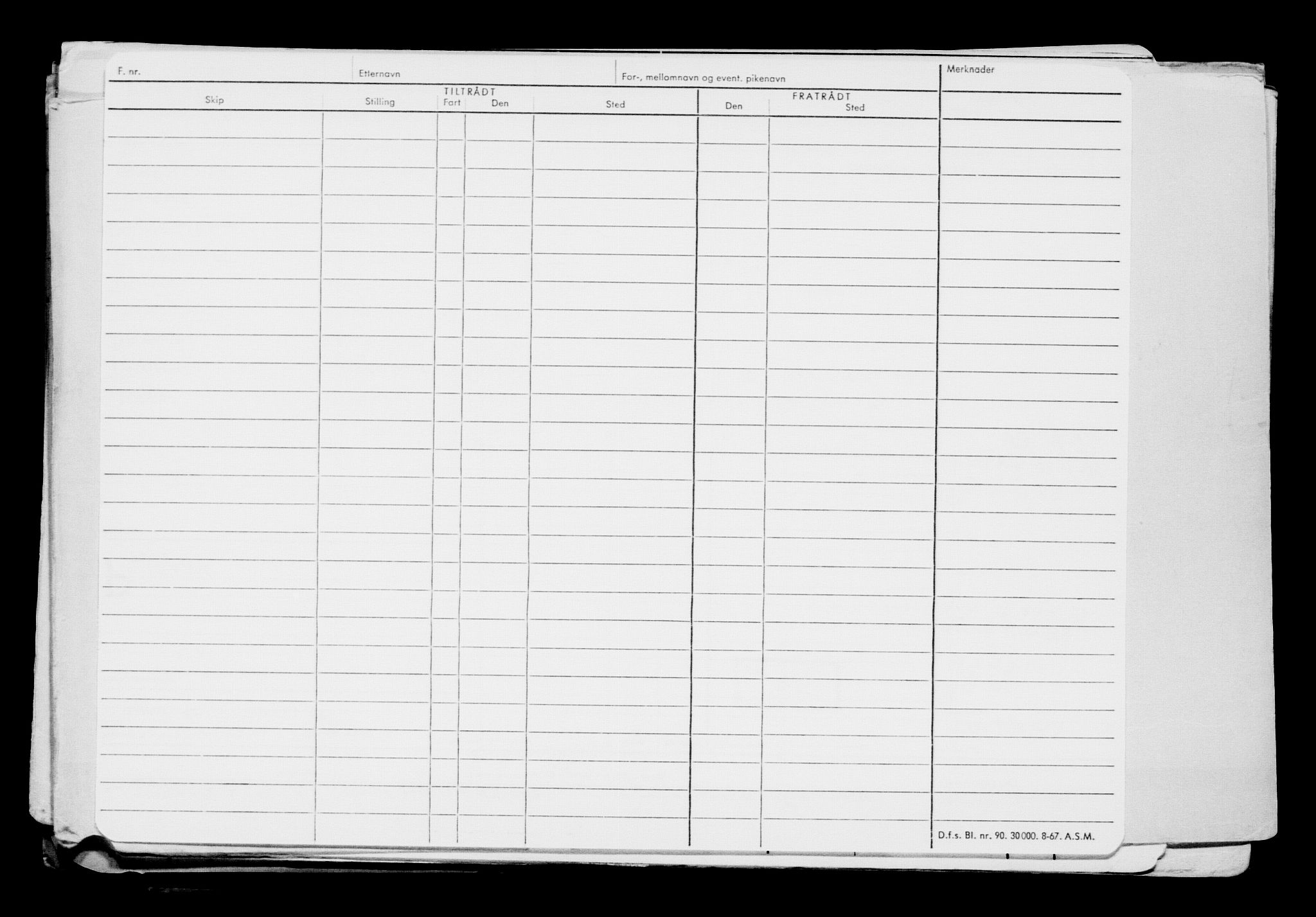 Direktoratet for sjømenn, AV/RA-S-3545/G/Gb/L0116: Hovedkort, 1913, p. 146