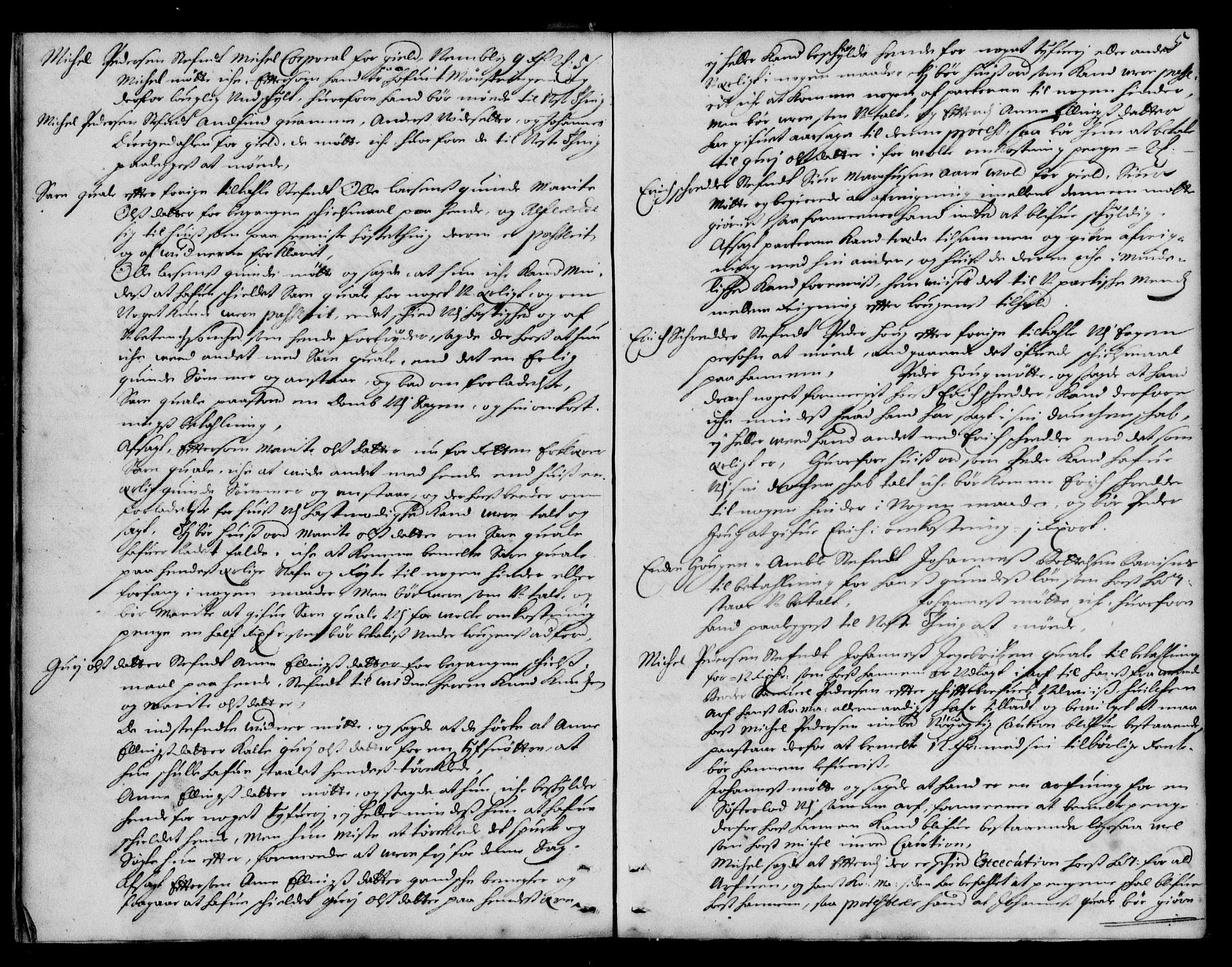 Indre Sogn tingrett, AV/SAB-A-3301/1/F/Fa/L0024: Tingbok 24, 1703, p. 4b-5a