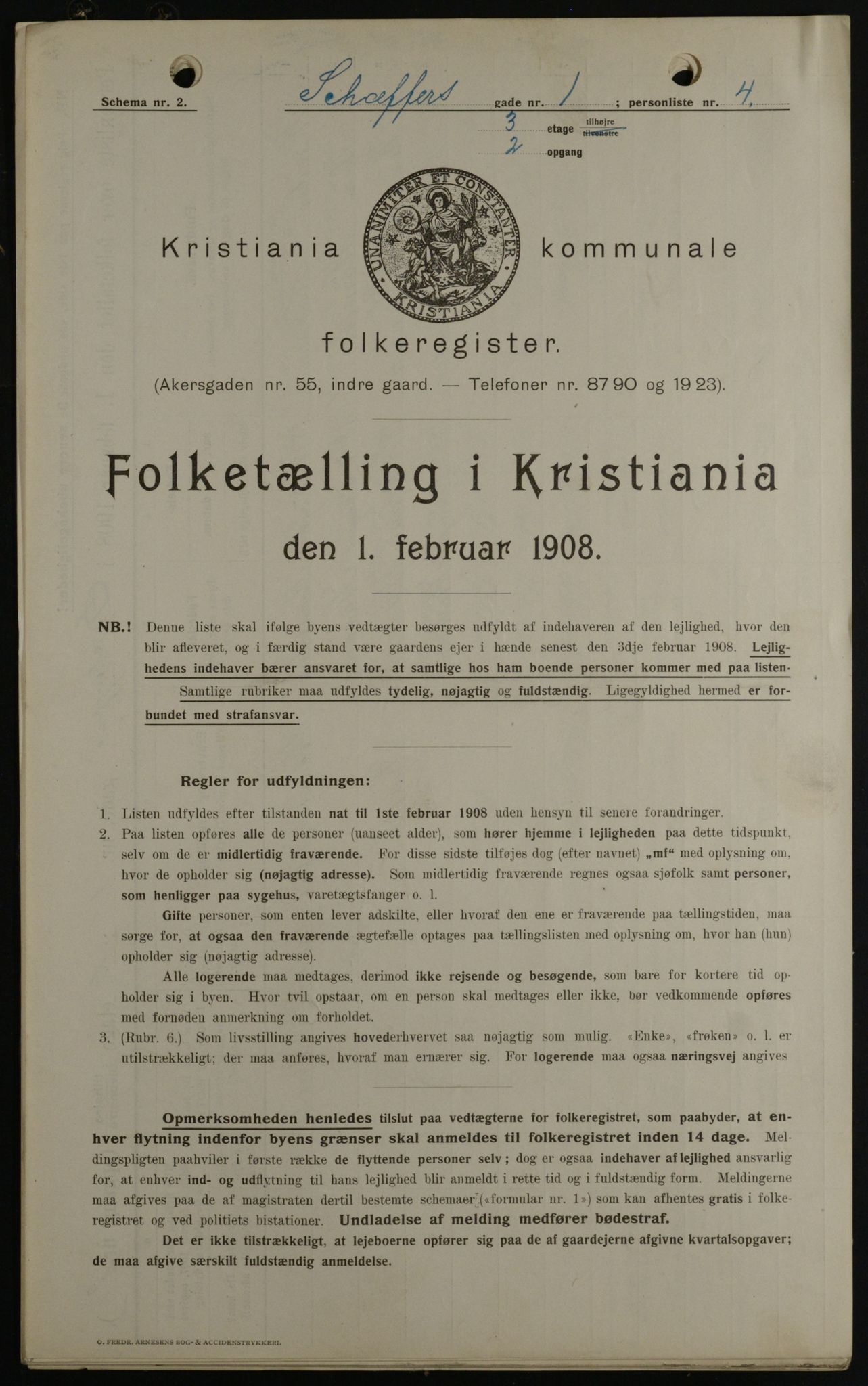 OBA, Municipal Census 1908 for Kristiania, 1908, p. 83659