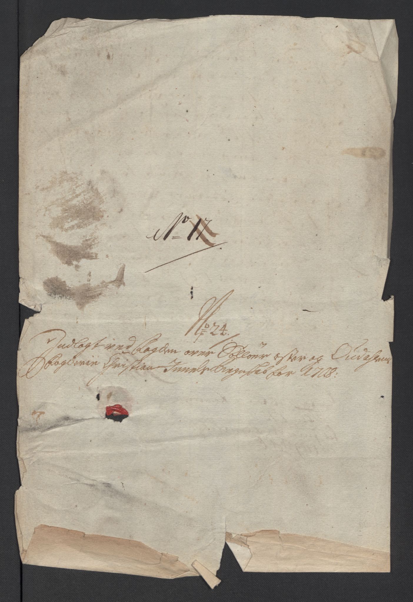 Rentekammeret inntil 1814, Reviderte regnskaper, Fogderegnskap, AV/RA-EA-4092/R13/L0845: Fogderegnskap Solør, Odal og Østerdal, 1708, p. 269