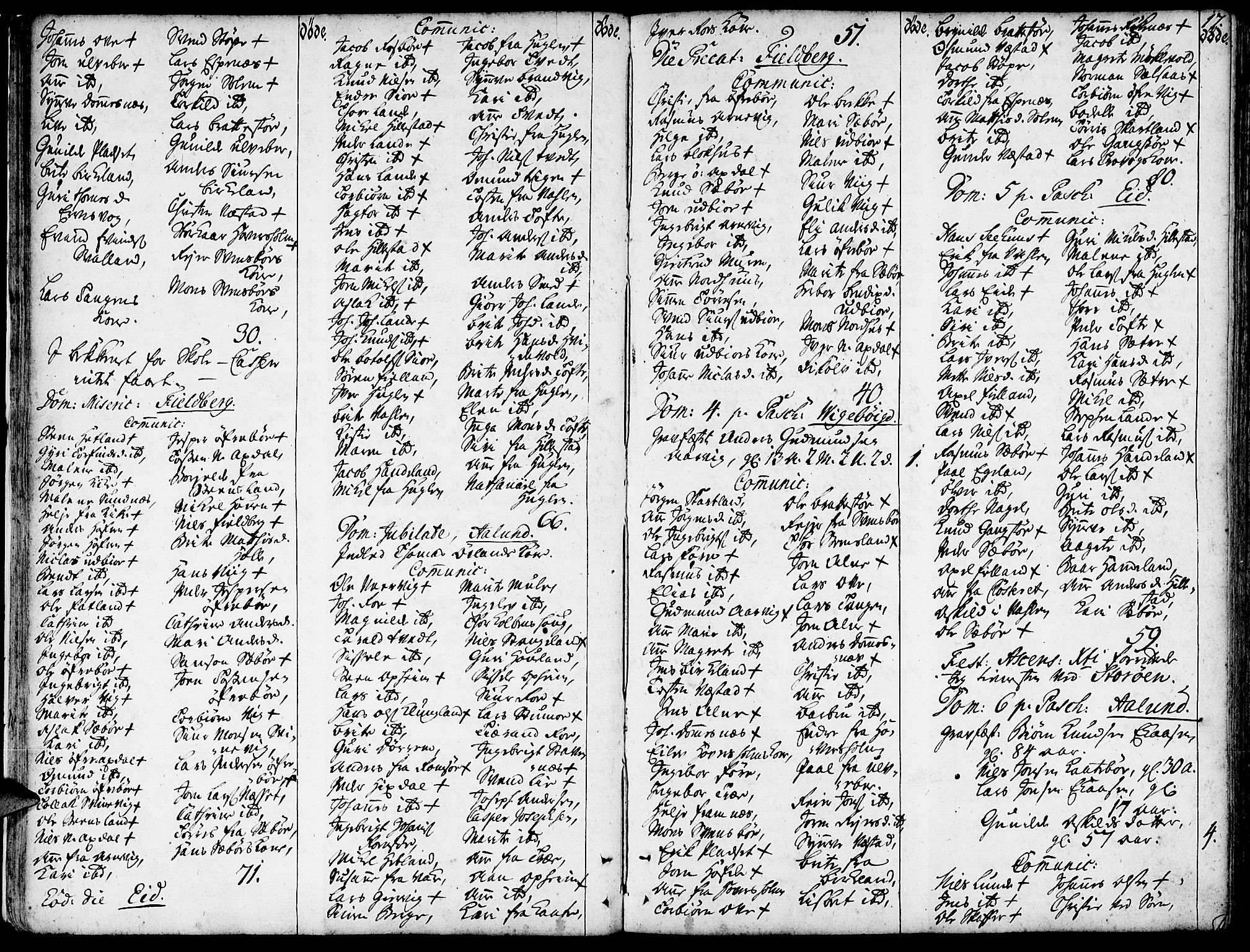 Fjelberg sokneprestembete, AV/SAB-A-75201/H/Haa: Parish register (official) no. A 1, 1739-1759, p. 17