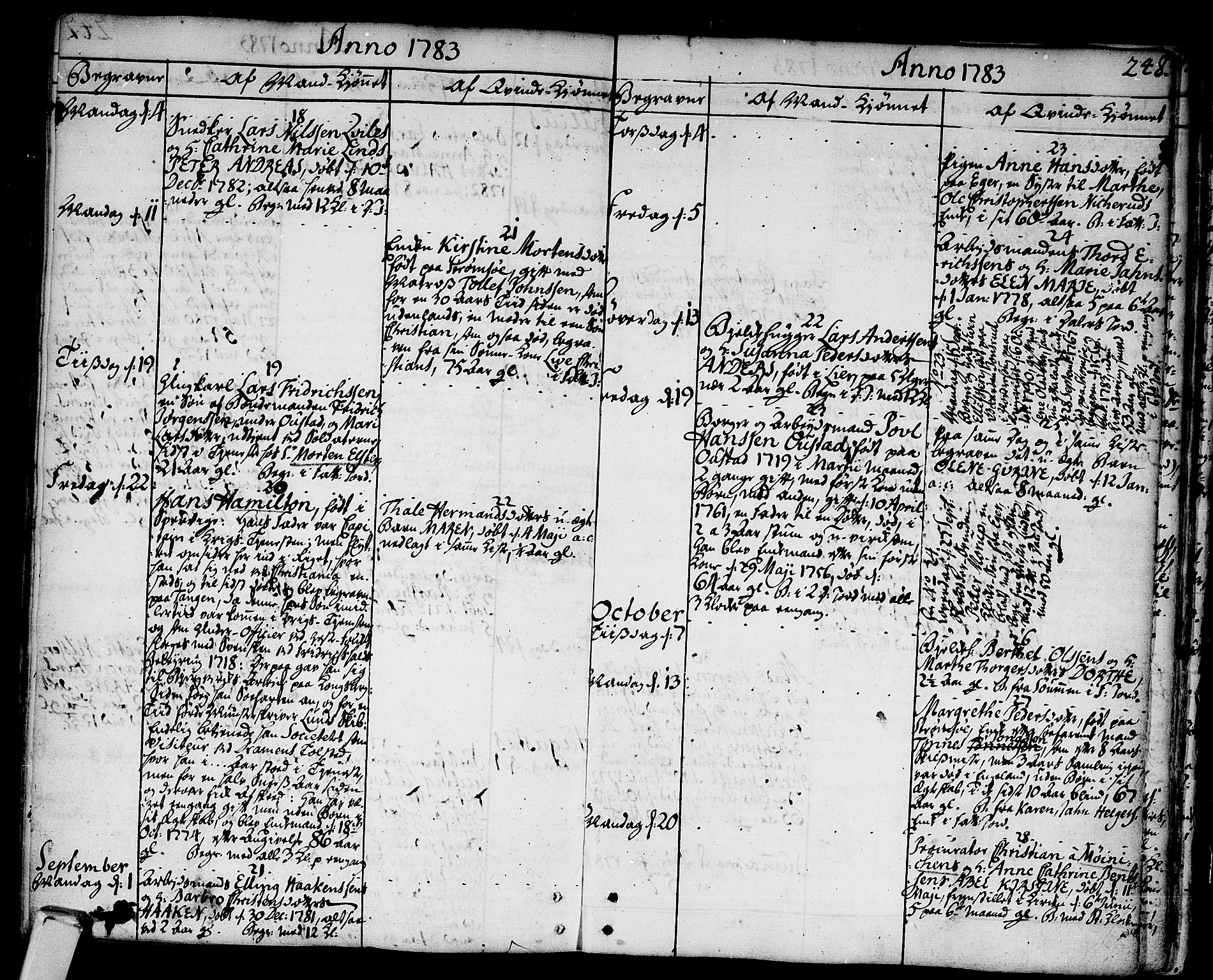 Strømsø kirkebøker, AV/SAKO-A-246/F/Fa/L0009: Parish register (official) no. I 9, 1752-1791, p. 248