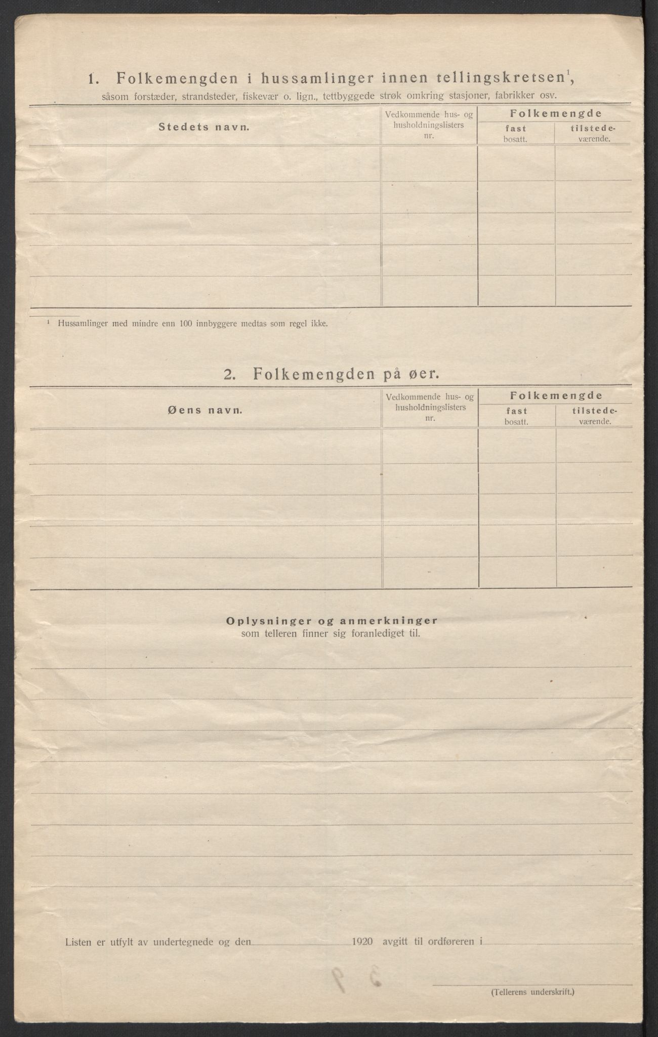 SAT, 1920 census for Sykkylven, 1920, p. 12