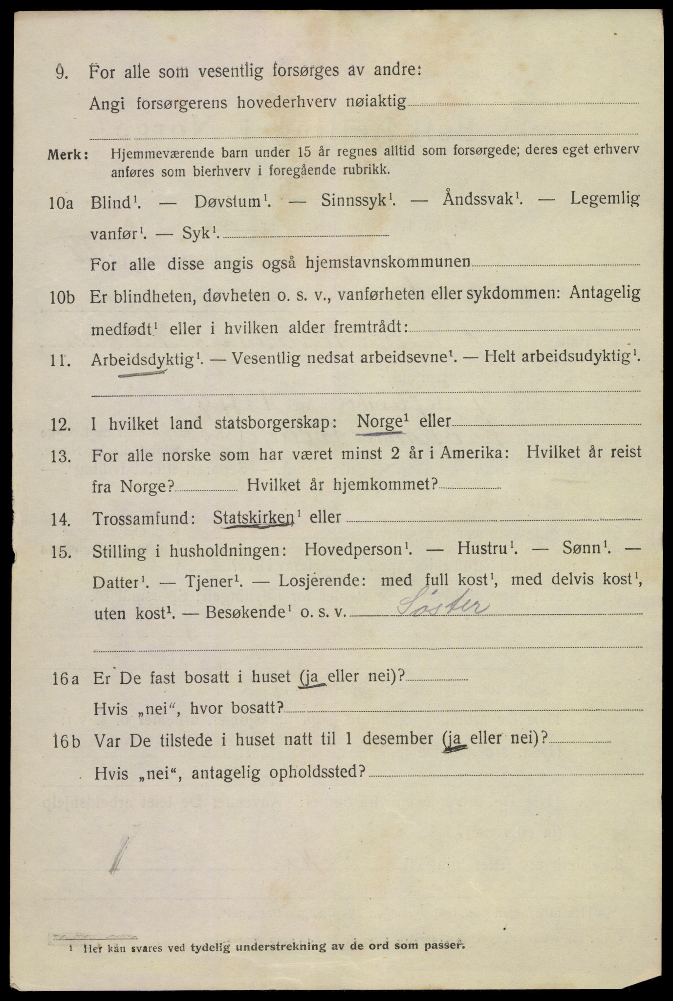 SAKO, 1920 census for Tønsberg, 1920, p. 10874