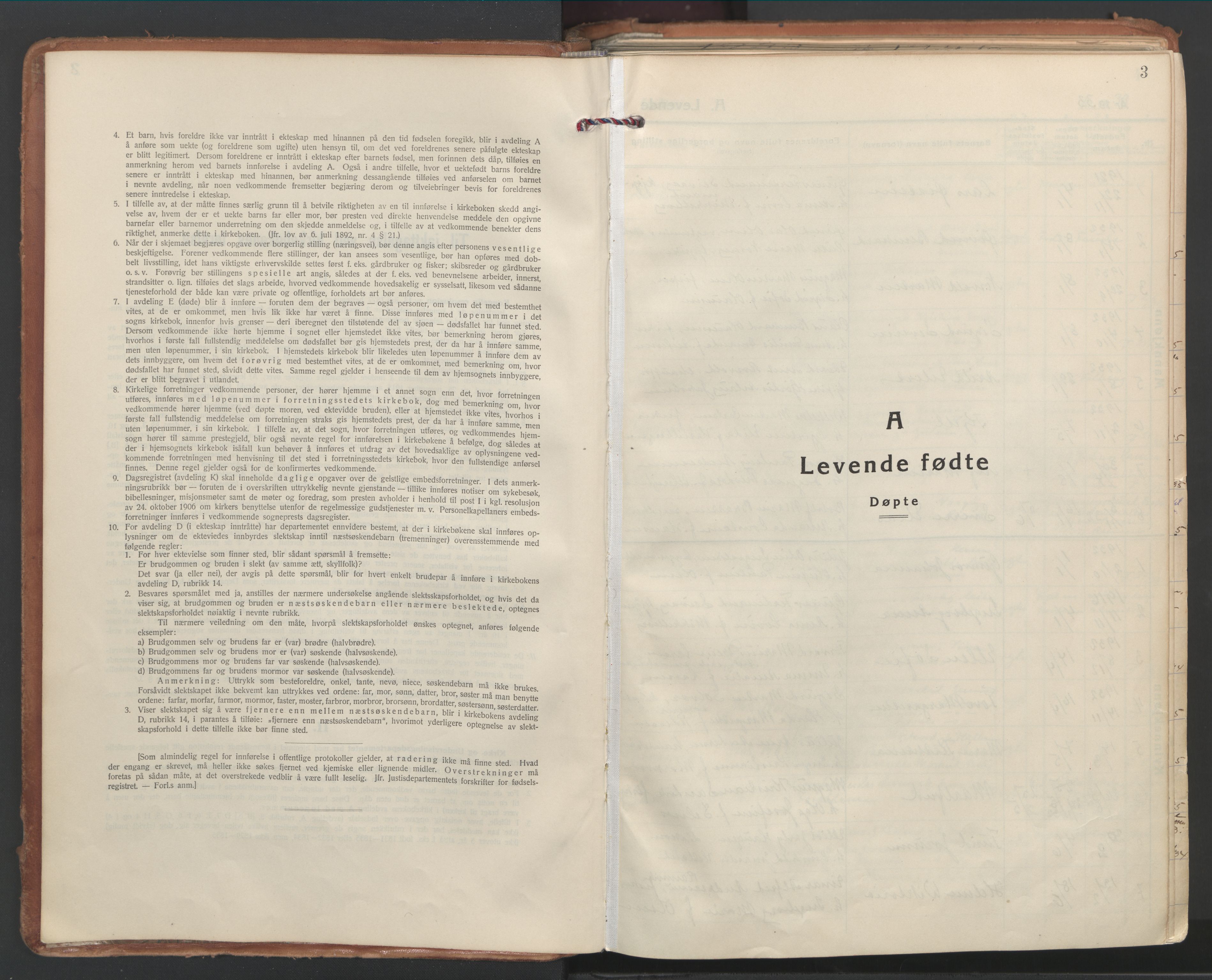 Ministerialprotokoller, klokkerbøker og fødselsregistre - Nordland, SAT/A-1459/802/L0061: Parish register (official) no. 802A08, 1933-1946, p. 3