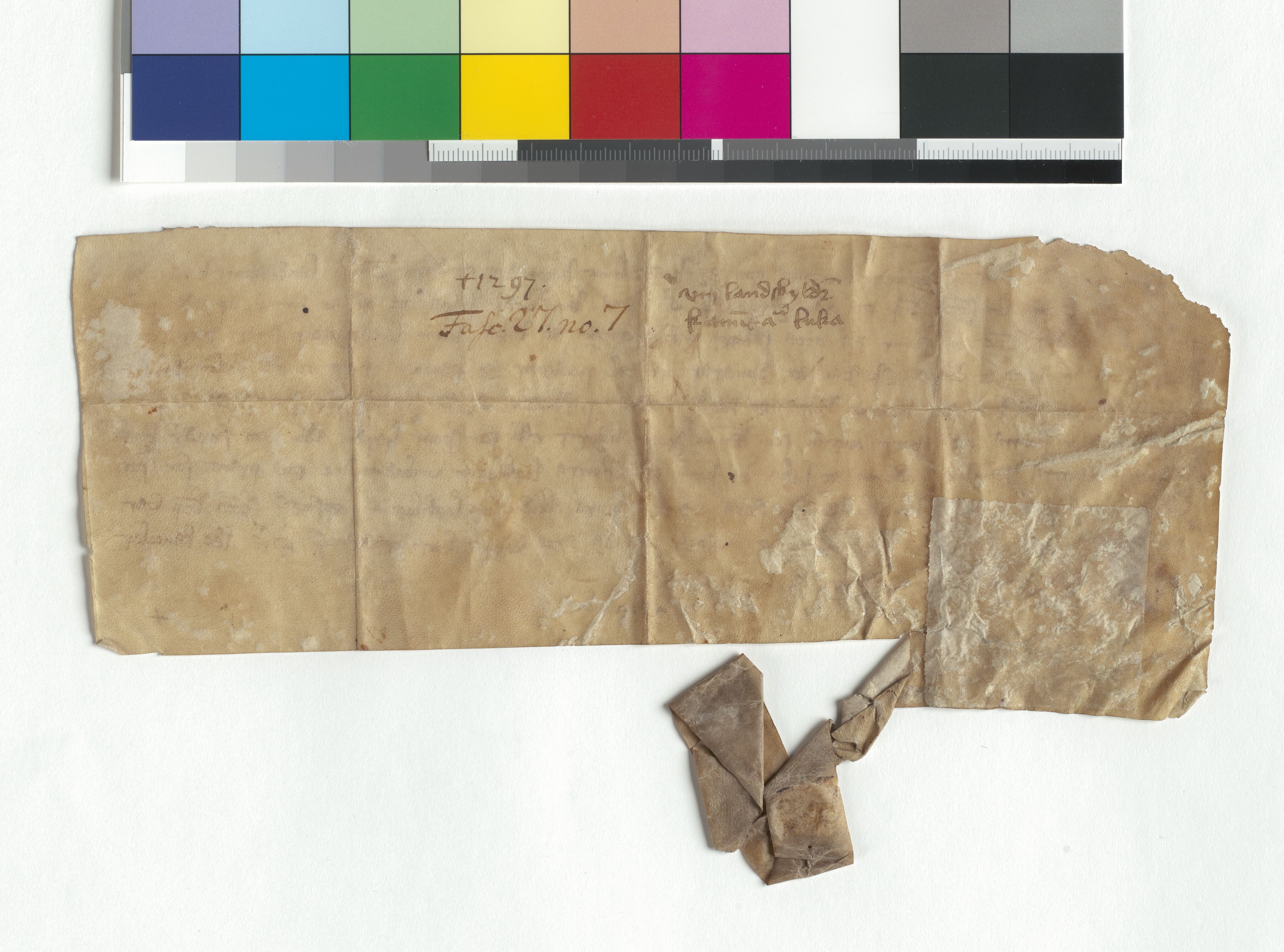 Riksarkivets diplomsamling, AV/RA-EA-5965/F05/L0078: NRA AM fasc. 27 nr. 1a-7, 1292-1299, p. 26