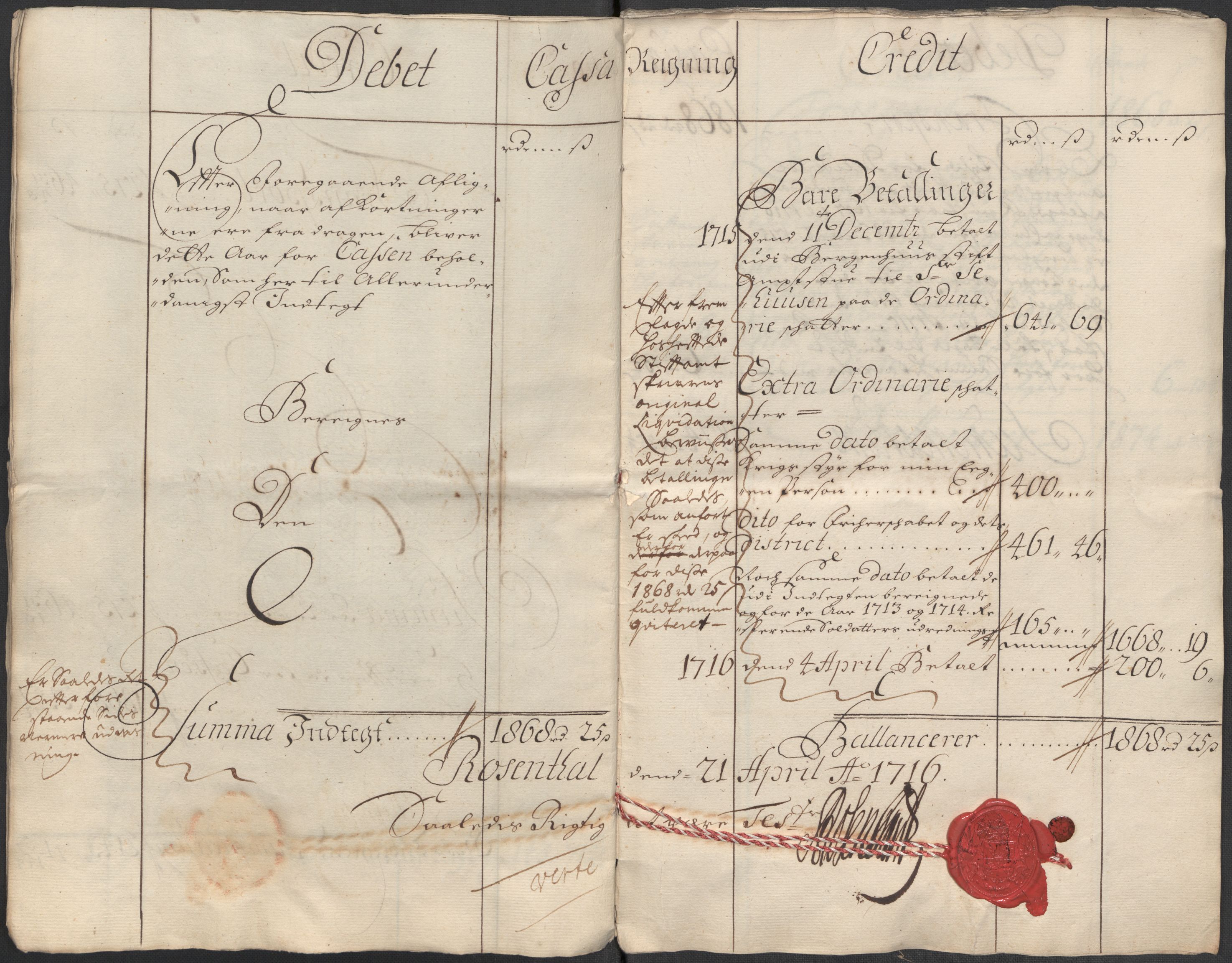 Rentekammeret inntil 1814, Reviderte regnskaper, Fogderegnskap, AV/RA-EA-4092/R49/L3139: Fogderegnskap Rosendal Baroni, 1715-1717, p. 16