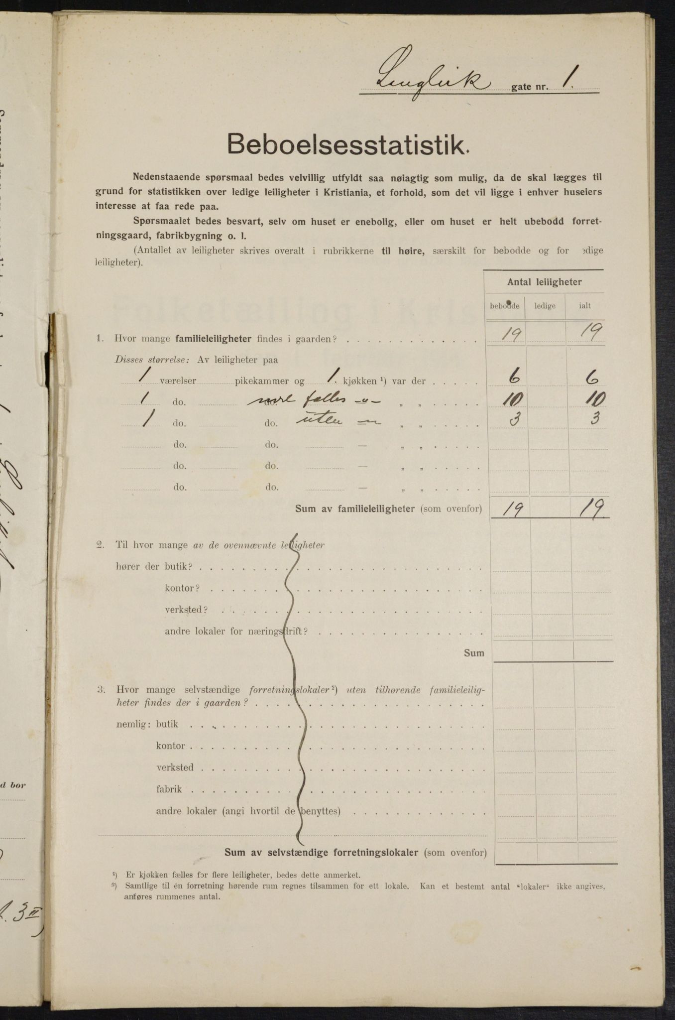 OBA, Municipal Census 1914 for Kristiania, 1914, p. 56837