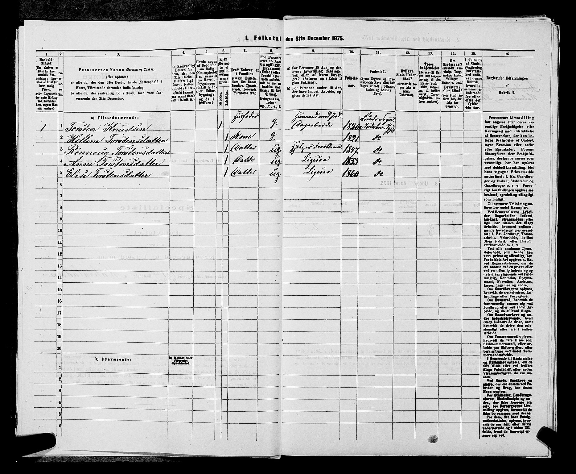 SAKO, 1875 census for 0613L Norderhov/Norderhov, Haug og Lunder, 1875, p. 2388