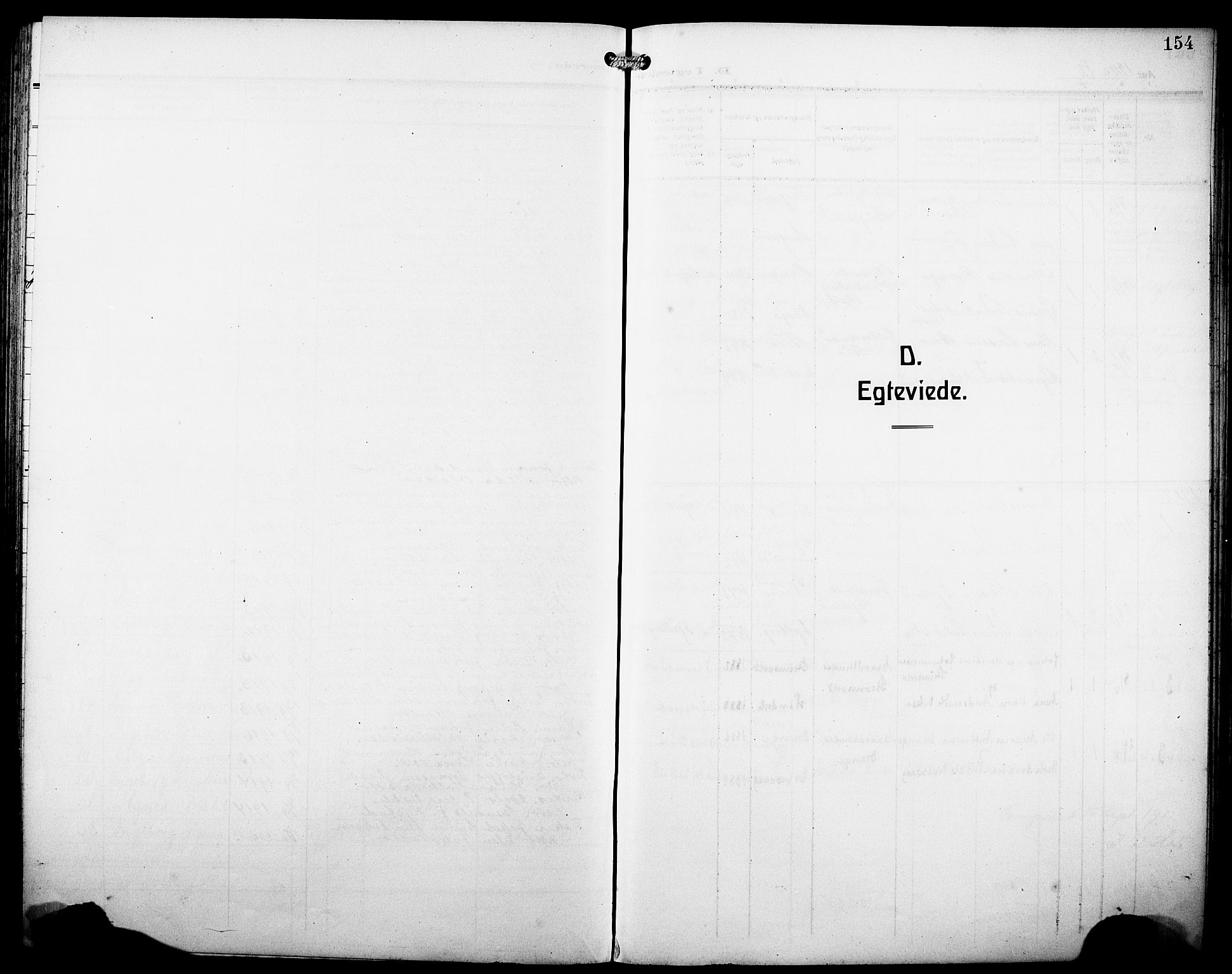 Sveio Sokneprestembete, SAB/A-78501/H/Hab: Parish register (copy) no. A 5, 1911-1926, p. 154