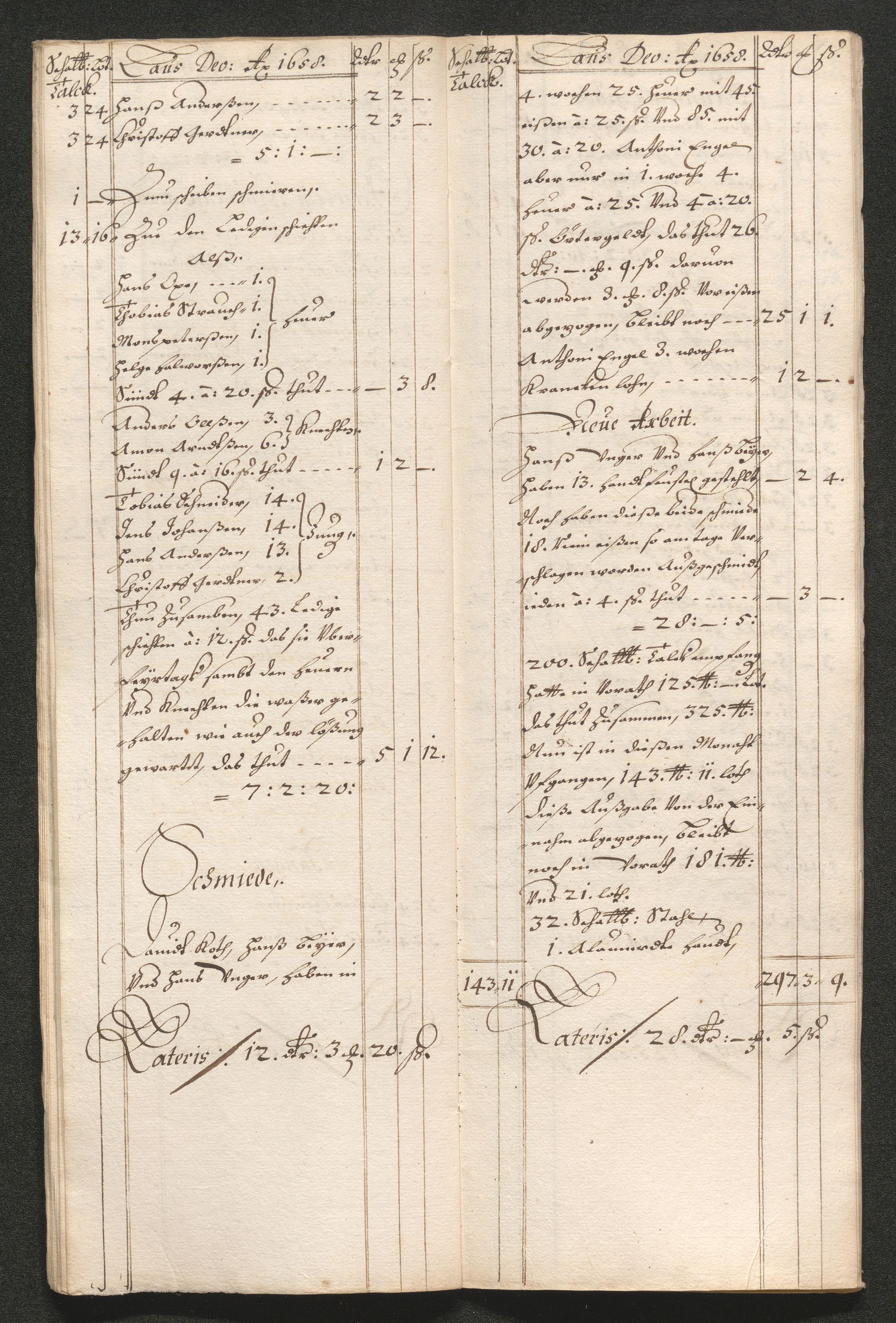 Kongsberg Sølvverk 1623-1816, AV/SAKO-EA-3135/001/D/Dc/Dcd/L0033: Utgiftsregnskap for gruver m.m. , 1658, p. 218