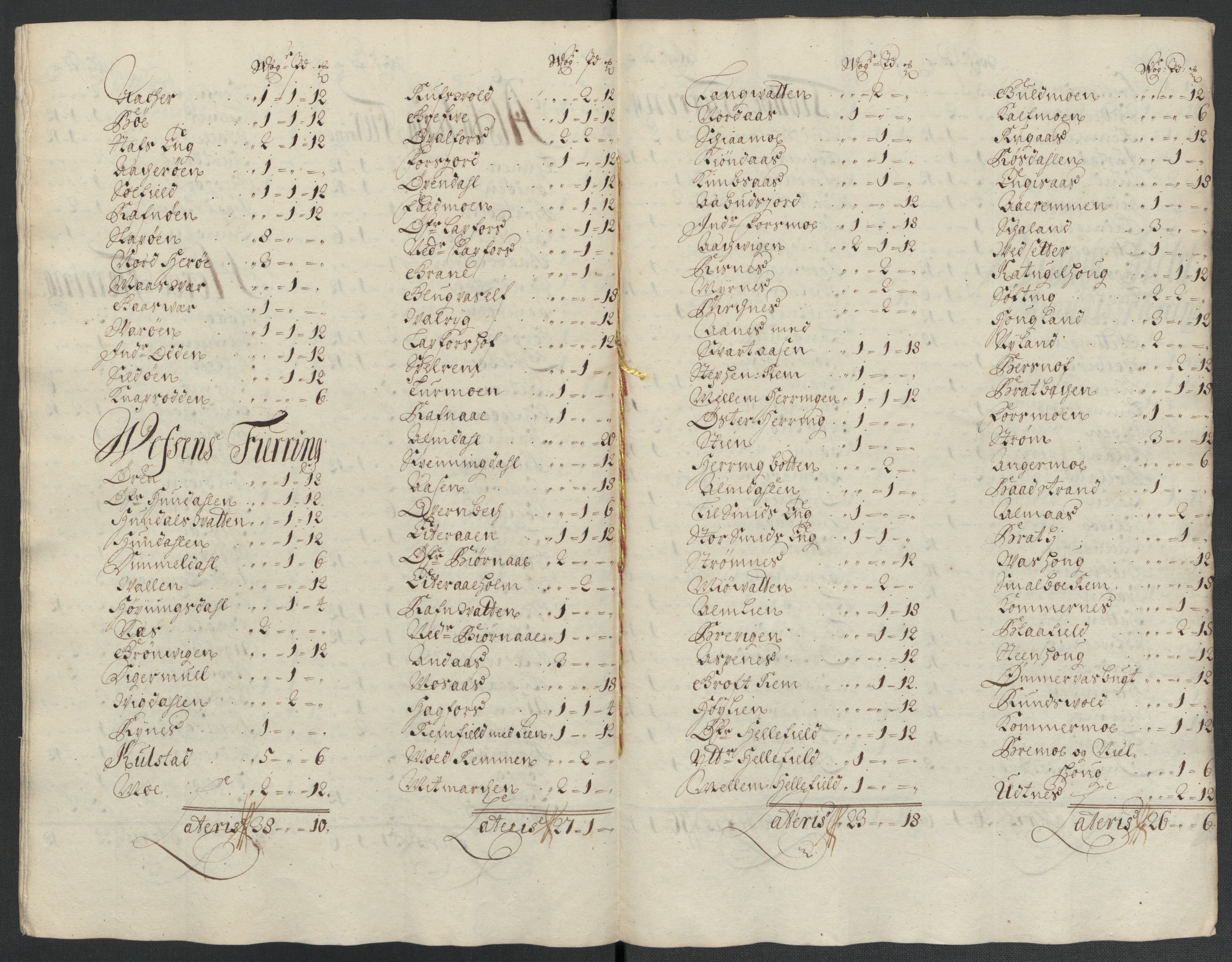 Rentekammeret inntil 1814, Reviderte regnskaper, Fogderegnskap, RA/EA-4092/R65/L4509: Fogderegnskap Helgeland, 1706-1707, p. 105