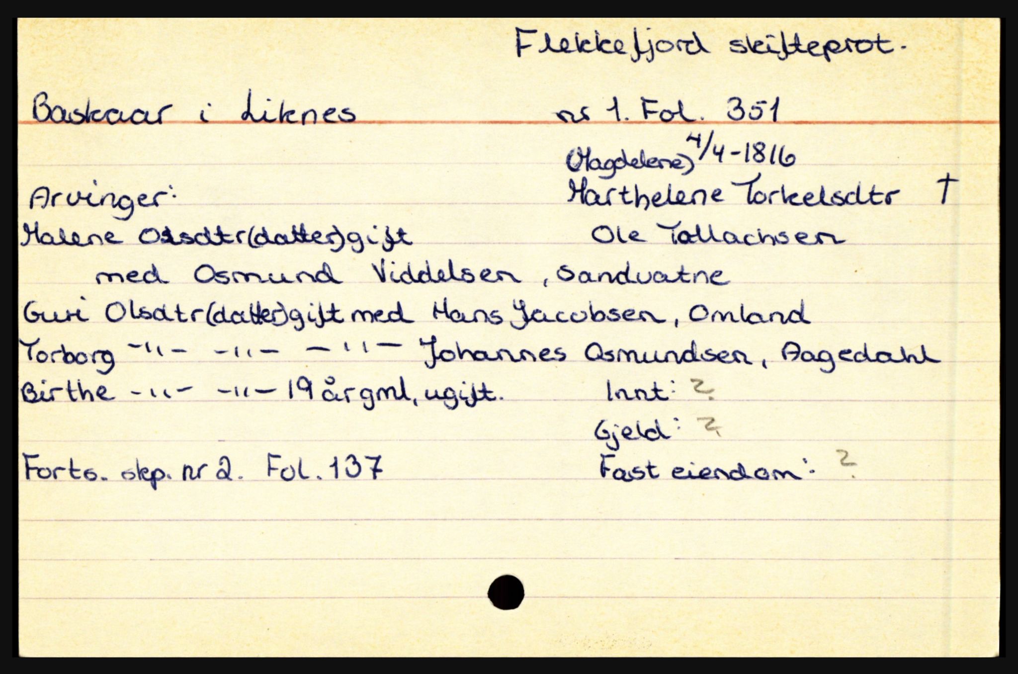 Flekkefjord sorenskriveri, AV/SAK-1221-0001/H, p. 57