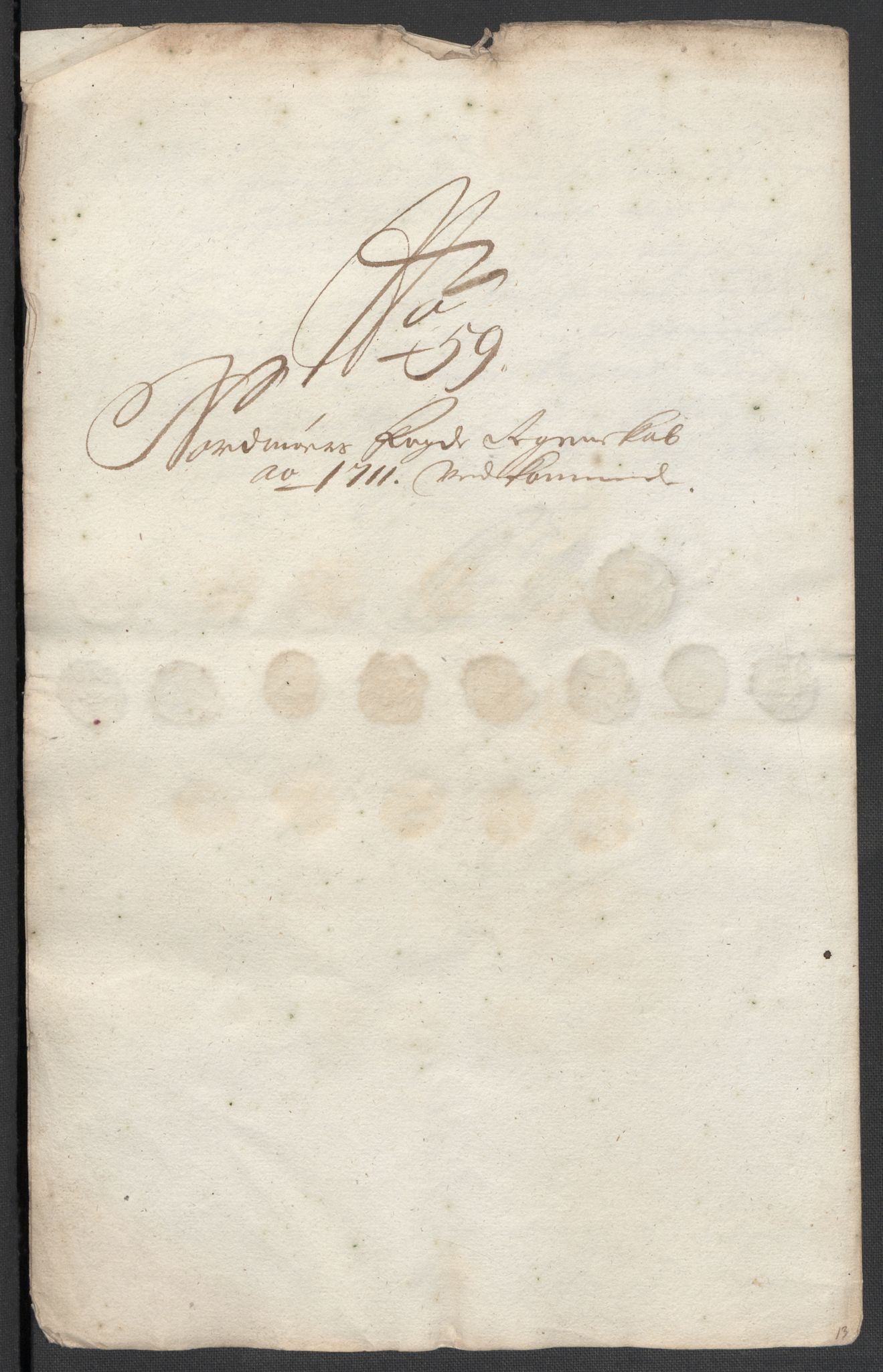 Rentekammeret inntil 1814, Reviderte regnskaper, Fogderegnskap, AV/RA-EA-4092/R56/L3745: Fogderegnskap Nordmøre, 1711, p. 407