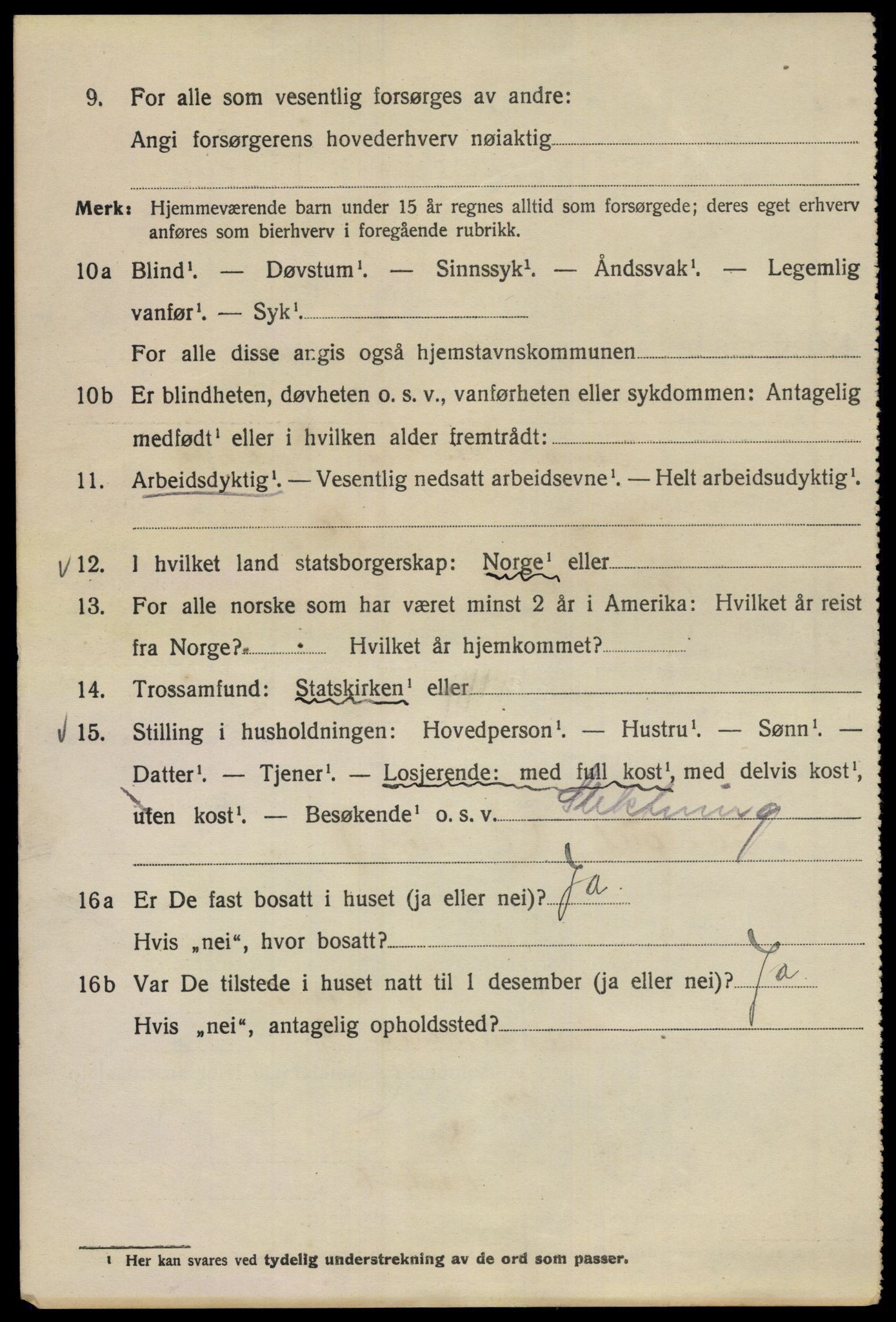 SAO, 1920 census for Kristiania, 1920, p. 157386