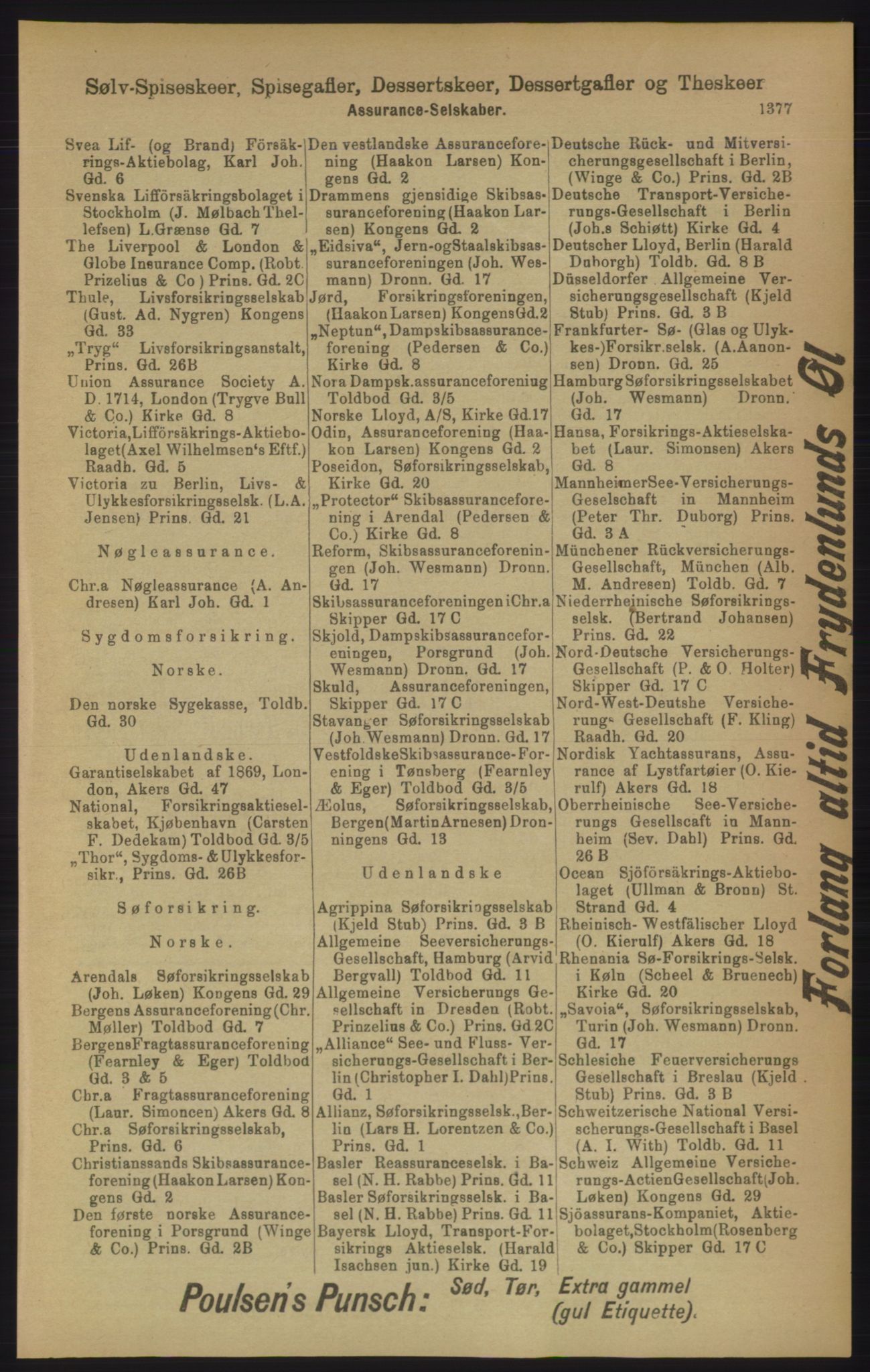 Kristiania/Oslo adressebok, PUBL/-, 1906, p. 1377