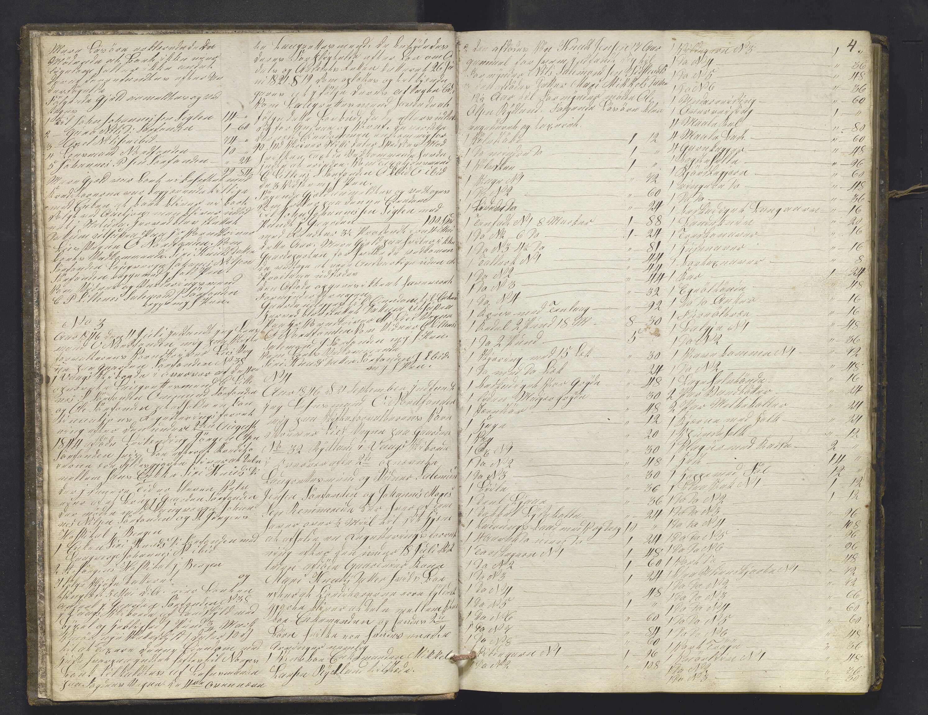 Lensmannen i Sund og Austevoll, AV/SAB-A-35201/0006/L0008: Registreringsprotokoll, 1846-1860, p. 3b-4a