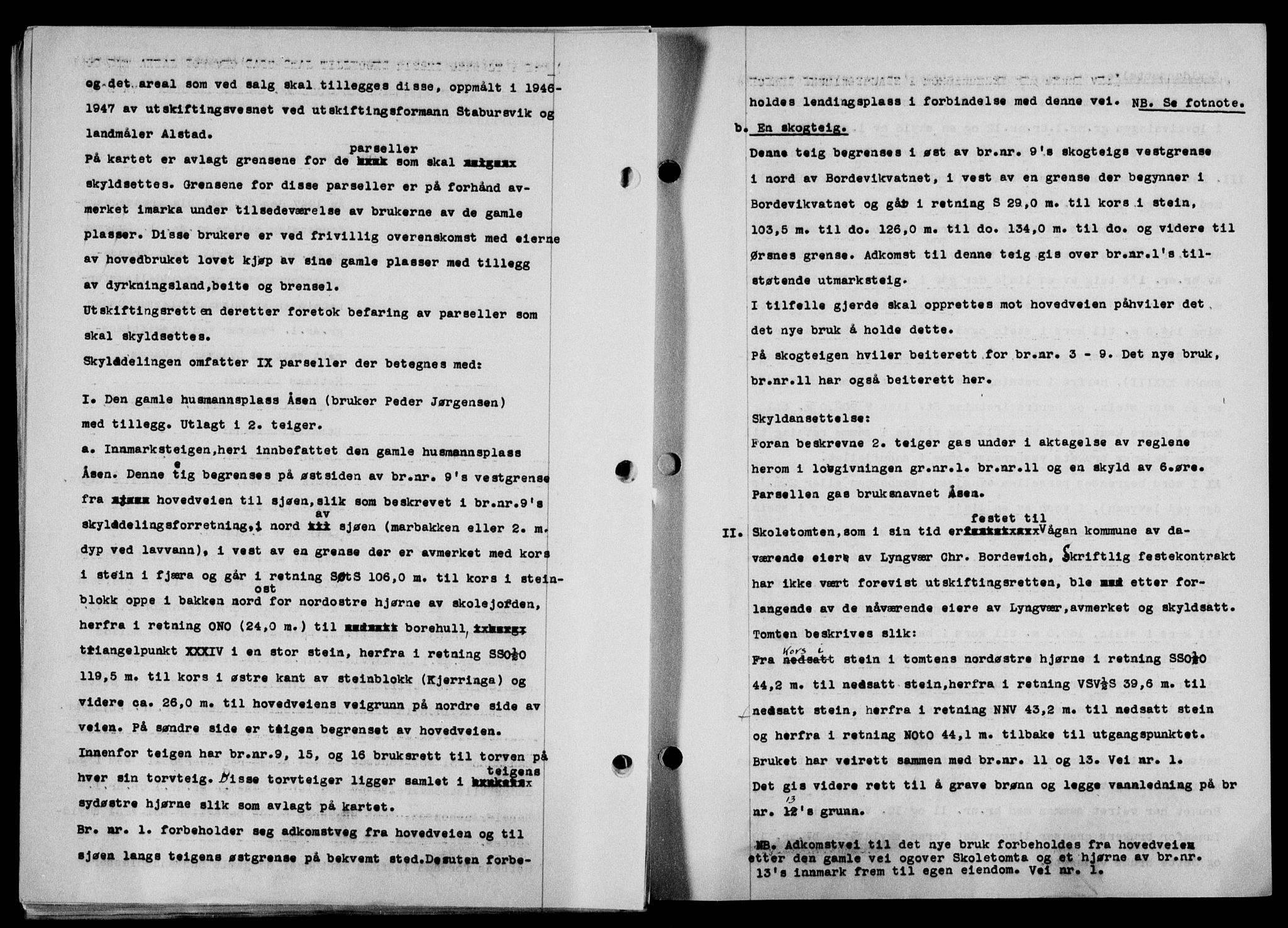 Lofoten sorenskriveri, SAT/A-0017/1/2/2C/L0017a: Mortgage book no. 17a, 1947-1948, Diary no: : 427/1948