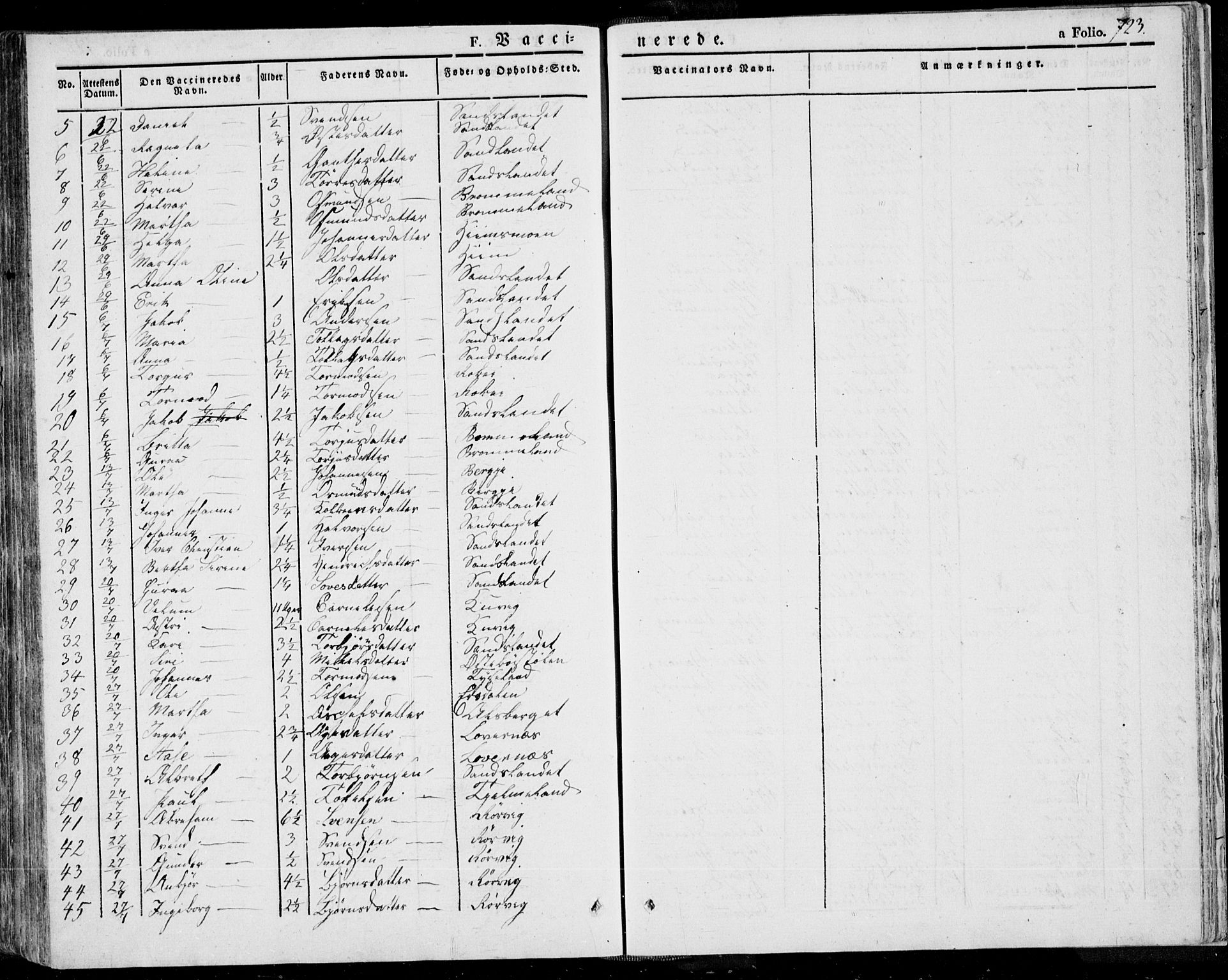 Jelsa sokneprestkontor, SAST/A-101842/01/IV: Parish register (official) no. A 6.2, 1828-1853, p. 723