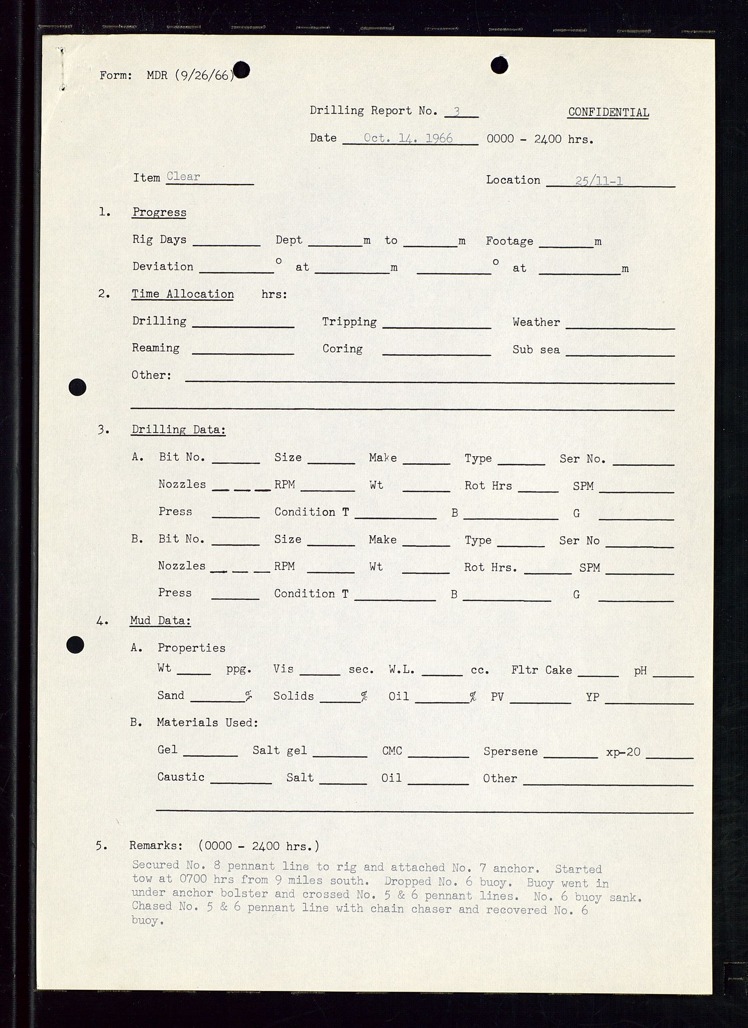 Pa 1512 - Esso Exploration and Production Norway Inc., AV/SAST-A-101917/E/Ea/L0012: Well 25/11-1 og Well 25/10-3, 1966-1967, p. 295