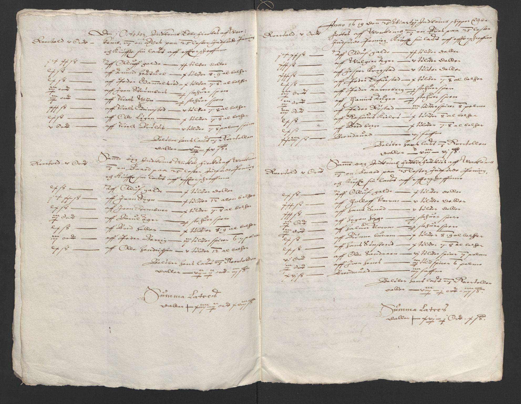 Rentekammeret inntil 1814, Reviderte regnskaper, Lensregnskaper, AV/RA-EA-5023/R/Rb/Rba/L0047: Akershus len, 1618-1619