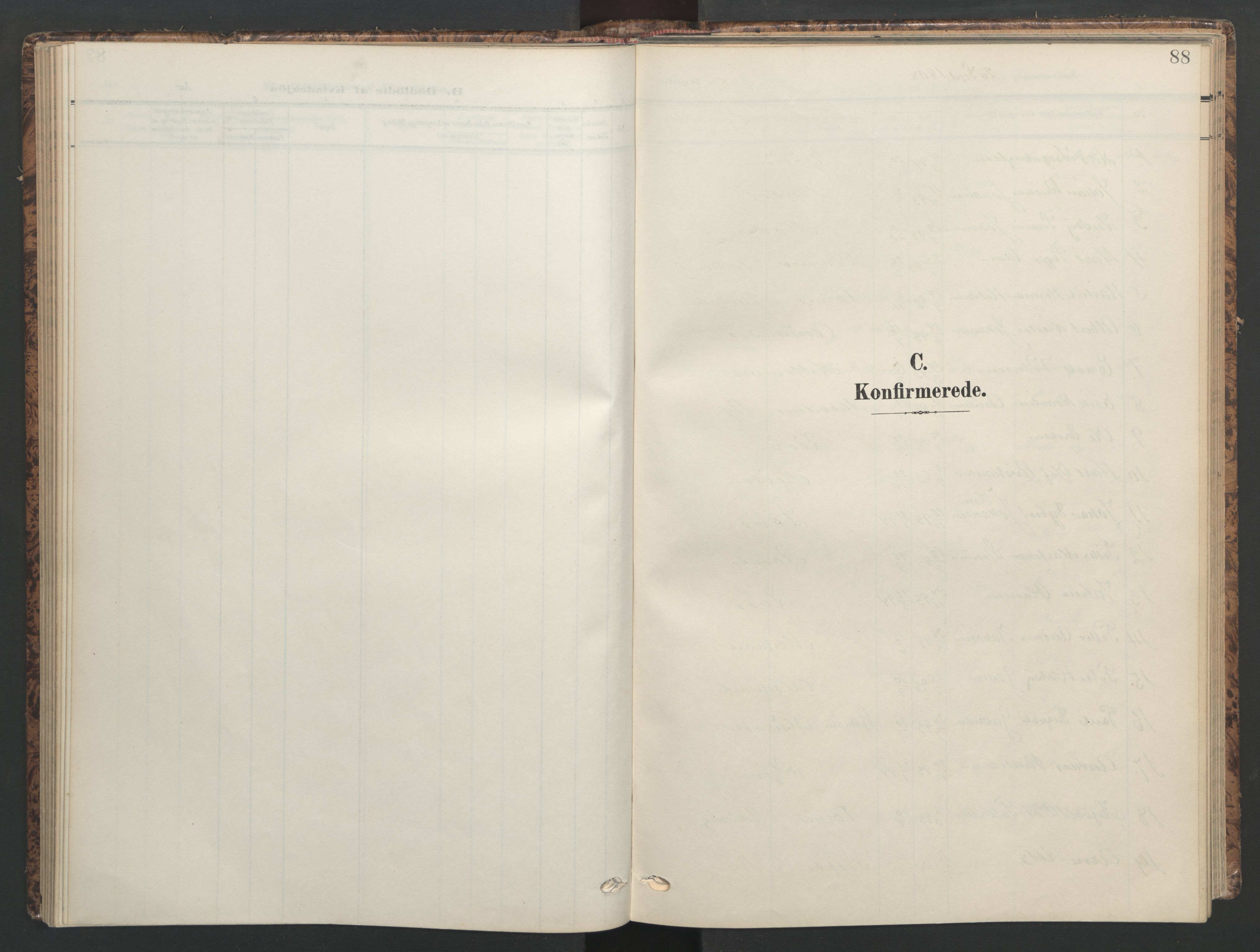 Ministerialprotokoller, klokkerbøker og fødselsregistre - Sør-Trøndelag, SAT/A-1456/655/L0682: Parish register (official) no. 655A11, 1908-1922, p. 88