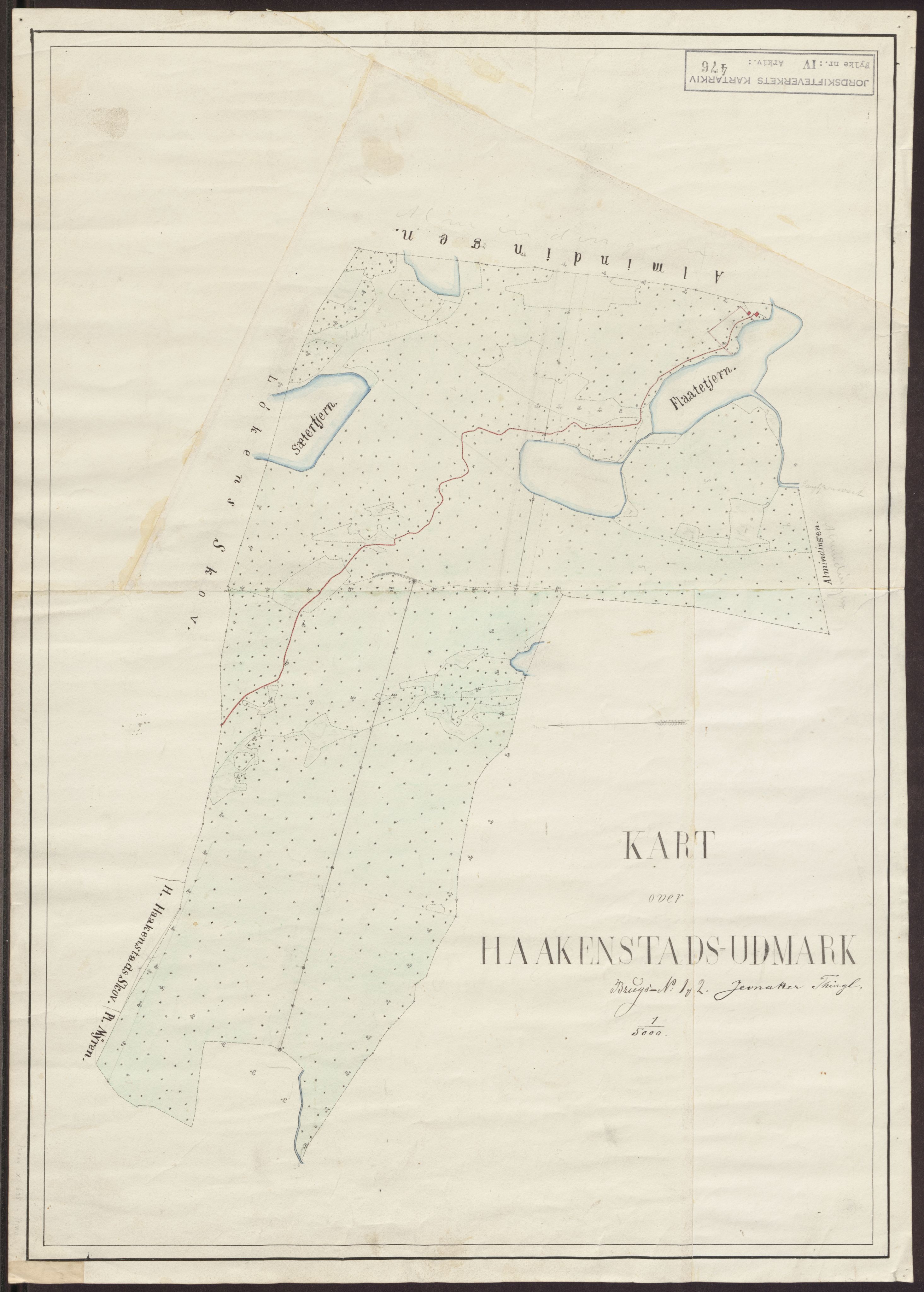 Jordskifteverkets kartarkiv, AV/RA-S-3929/T, 1859-1988, p. 566